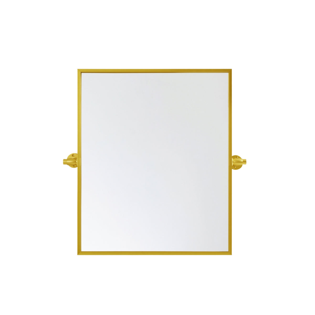 Rectangle Pivot Mirror 24X20 Inch In Black