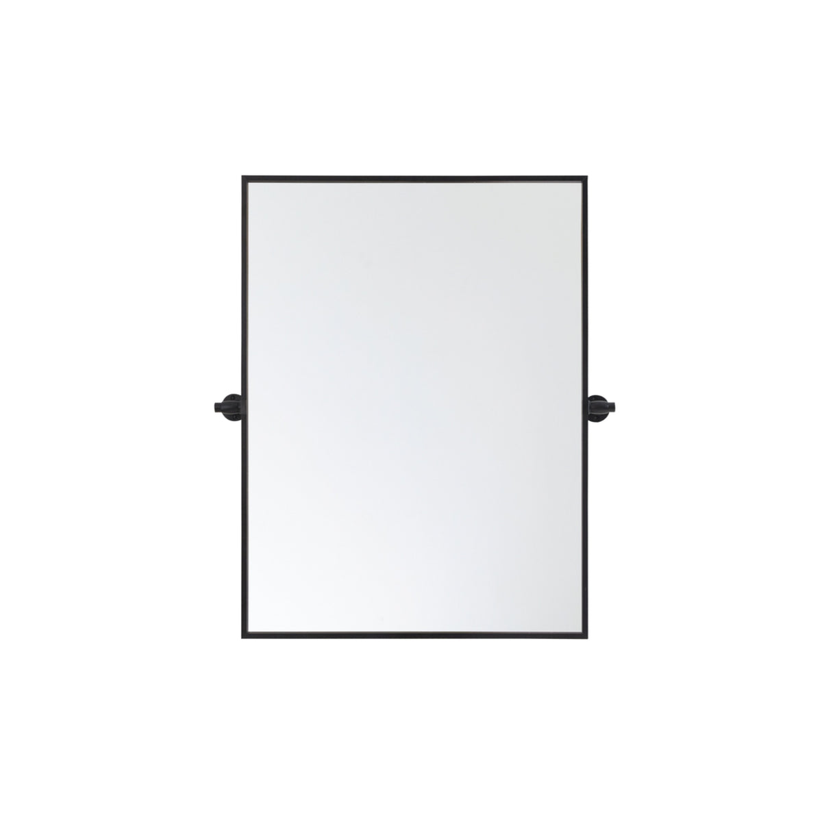 Rectangle Pivot Mirror 24X20 Inch In Silver