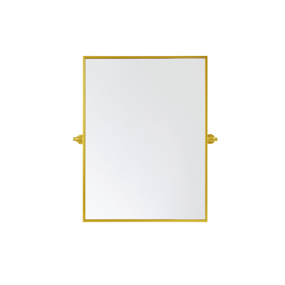 Rectangle Pivot Mirror 24X32 Inch In Black