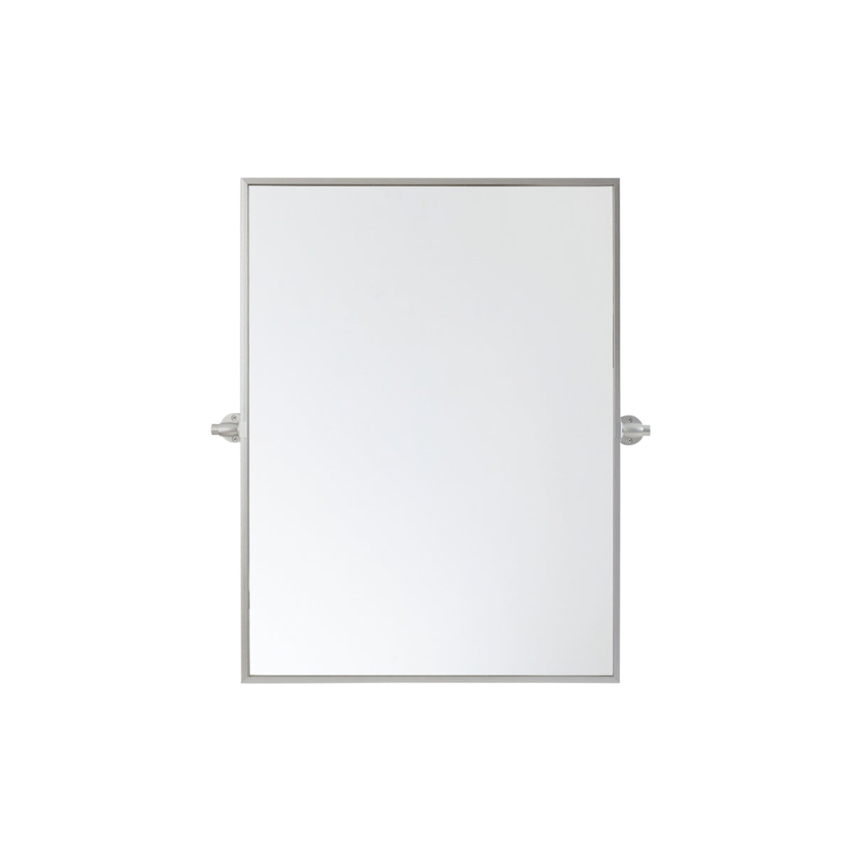 Rectangle Pivot Mirror 24X32 Inch In Silver