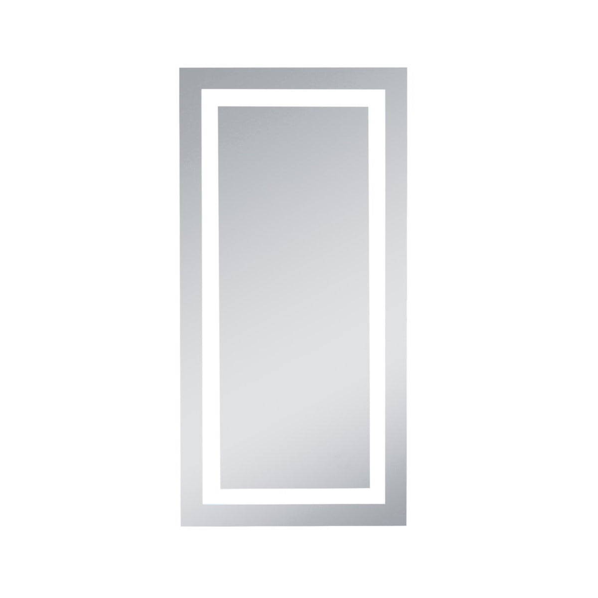 Led Hardwired Mirror Rectangle W20H40 Dimmable 5000K