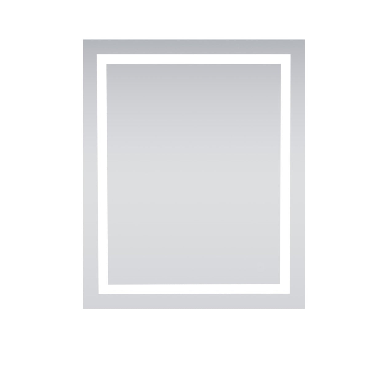 Hardwired Led Mirror W30 X H36 Dimmable 5000K