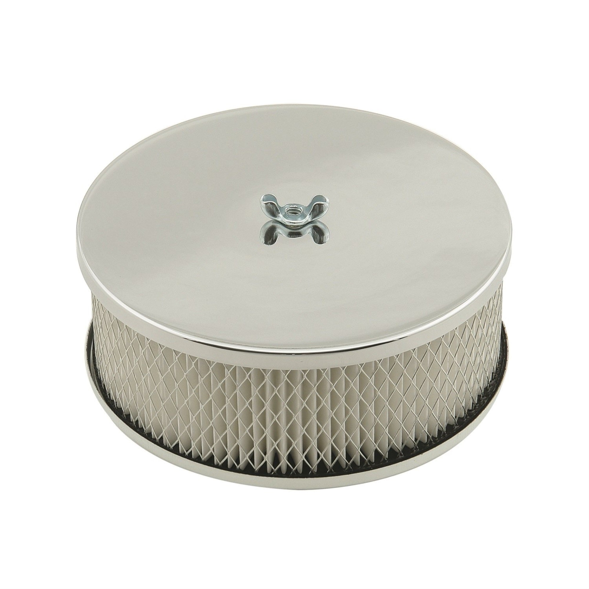 Mr. Gasket Air Cleaner 6 1/2', Chrome