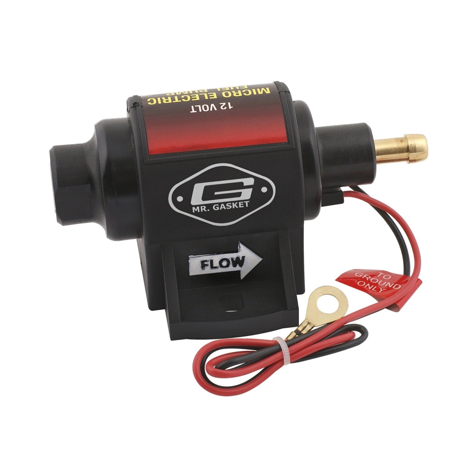 Mr. Gasket 42S Electric Fuel Pump , Black