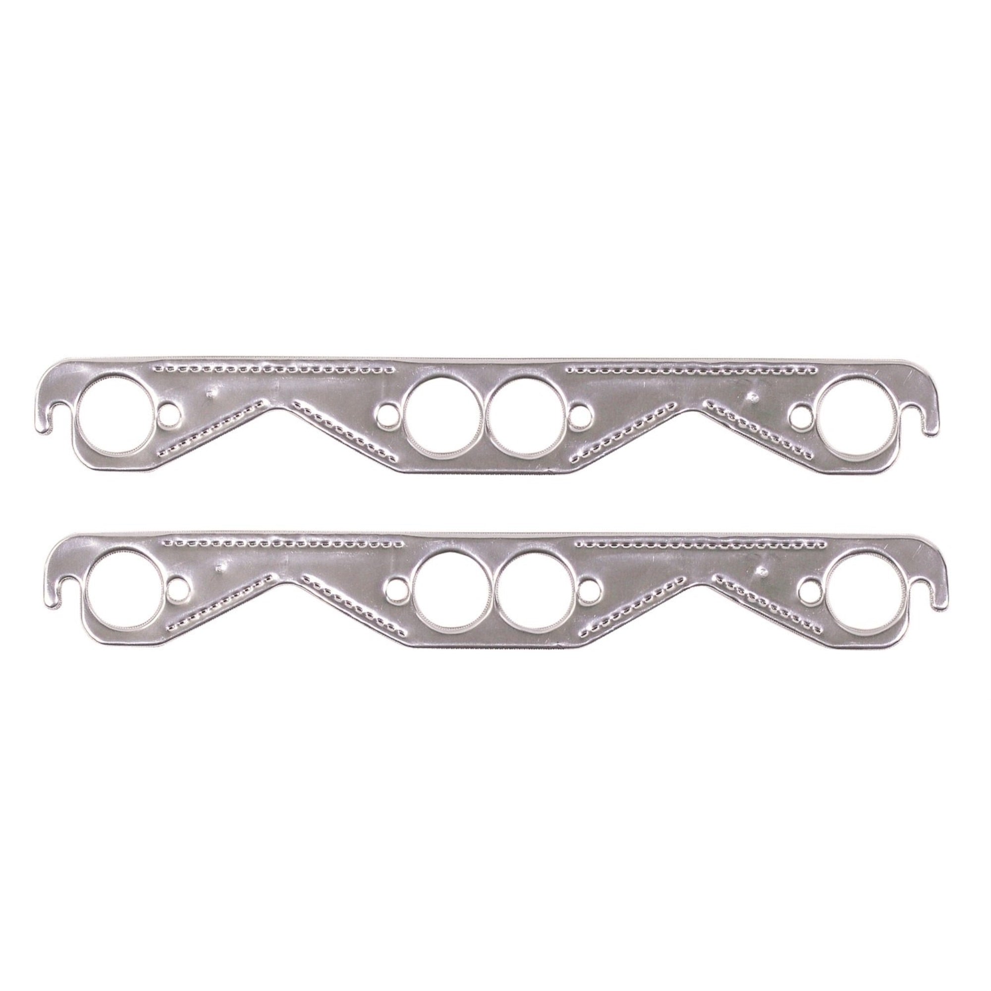 Mr. Gasket - 7402G Alm Exh Gaskets-Sb Chev Rnd Lg