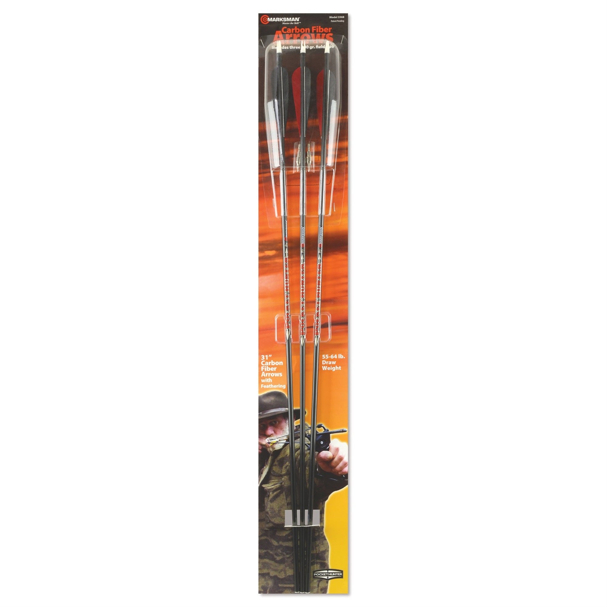 2023 Marksman 31 Carbon Arrow Kit (3 Arrows In Pkg.)