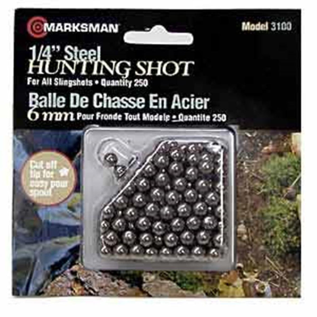 2024 Marksman 1/4 Steel Shot, 250 Count