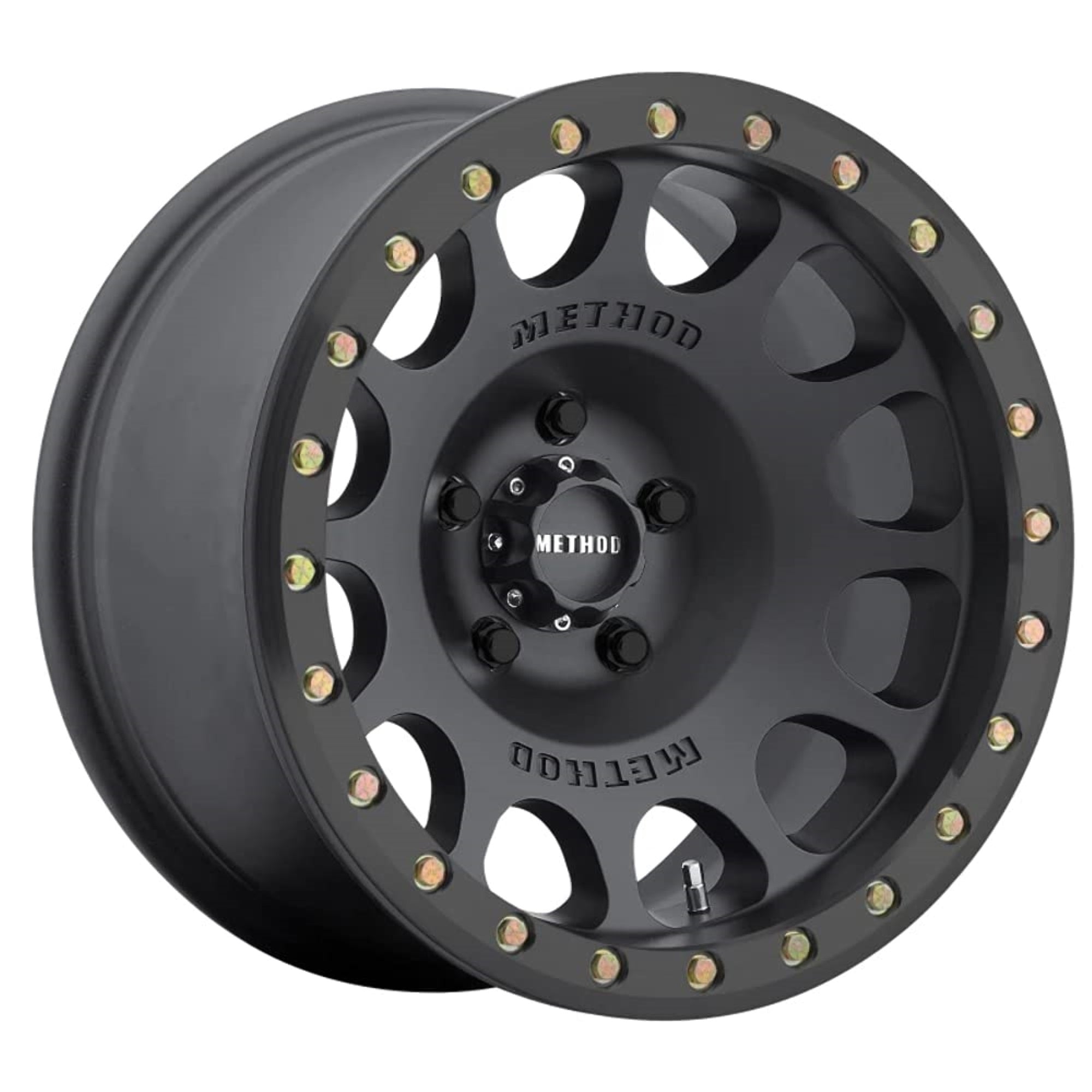 Method Race Wheels 105 Beadlock Matte Black 17X9' 5X5', 38Mm Offset 3.5' Backspace, Mr10579050538B