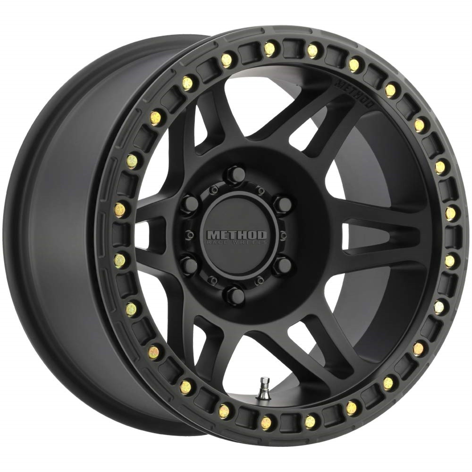 Method Race Wheels 106 Beadlock Matte Black 17X9' 5X5', 44Mm Offset 3.5' Backspace, Mr10679050544B