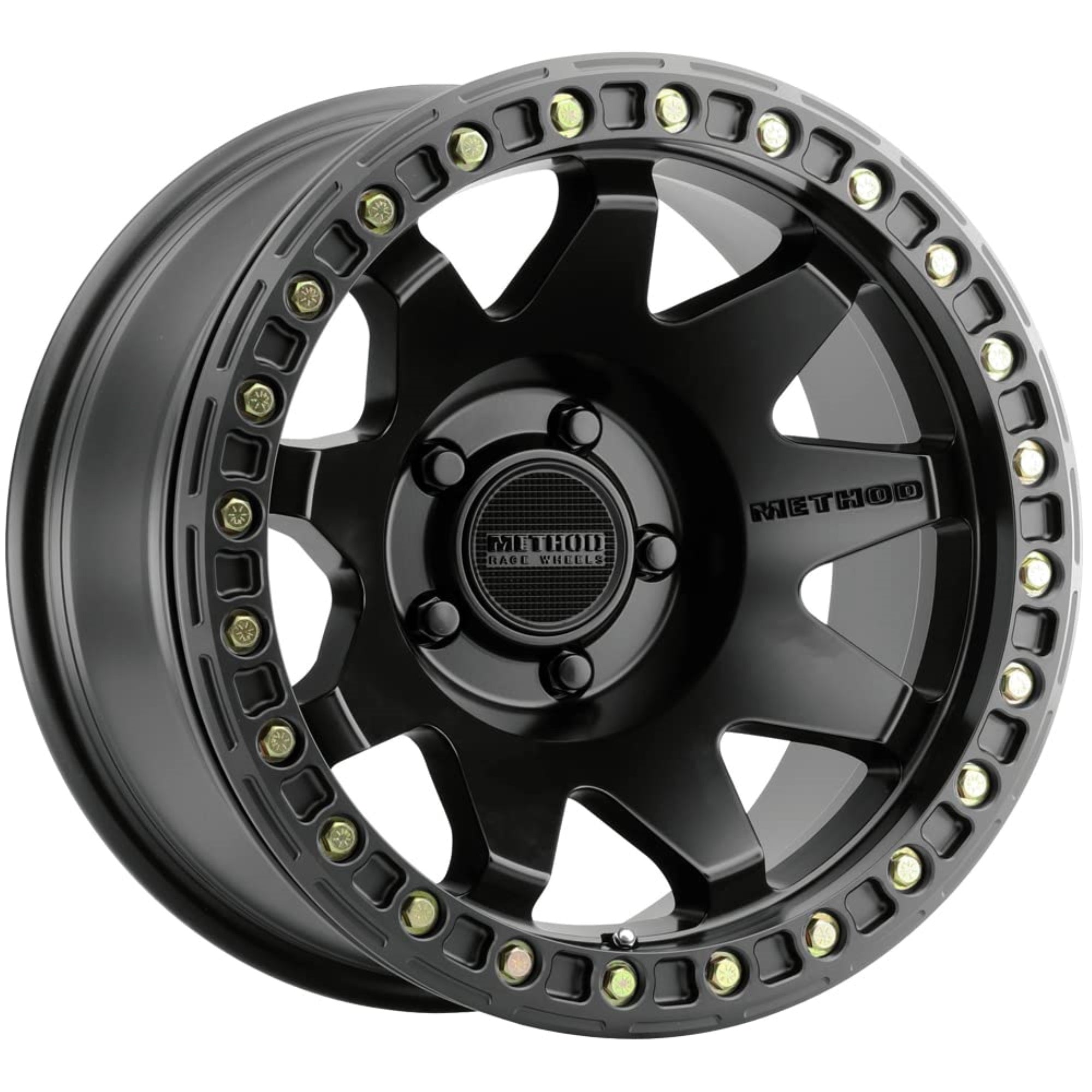 Method Race Wheels 108 Black Wheel With Matte (17 X 9. Inches /5 X 5 Mm, -44 Mm Offset)