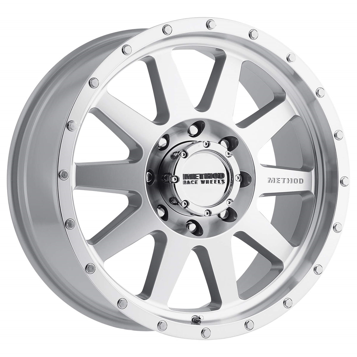 Method Race Wheels 301 The Standard Machined/Clear Coat 17X9' 8X6.5 ...