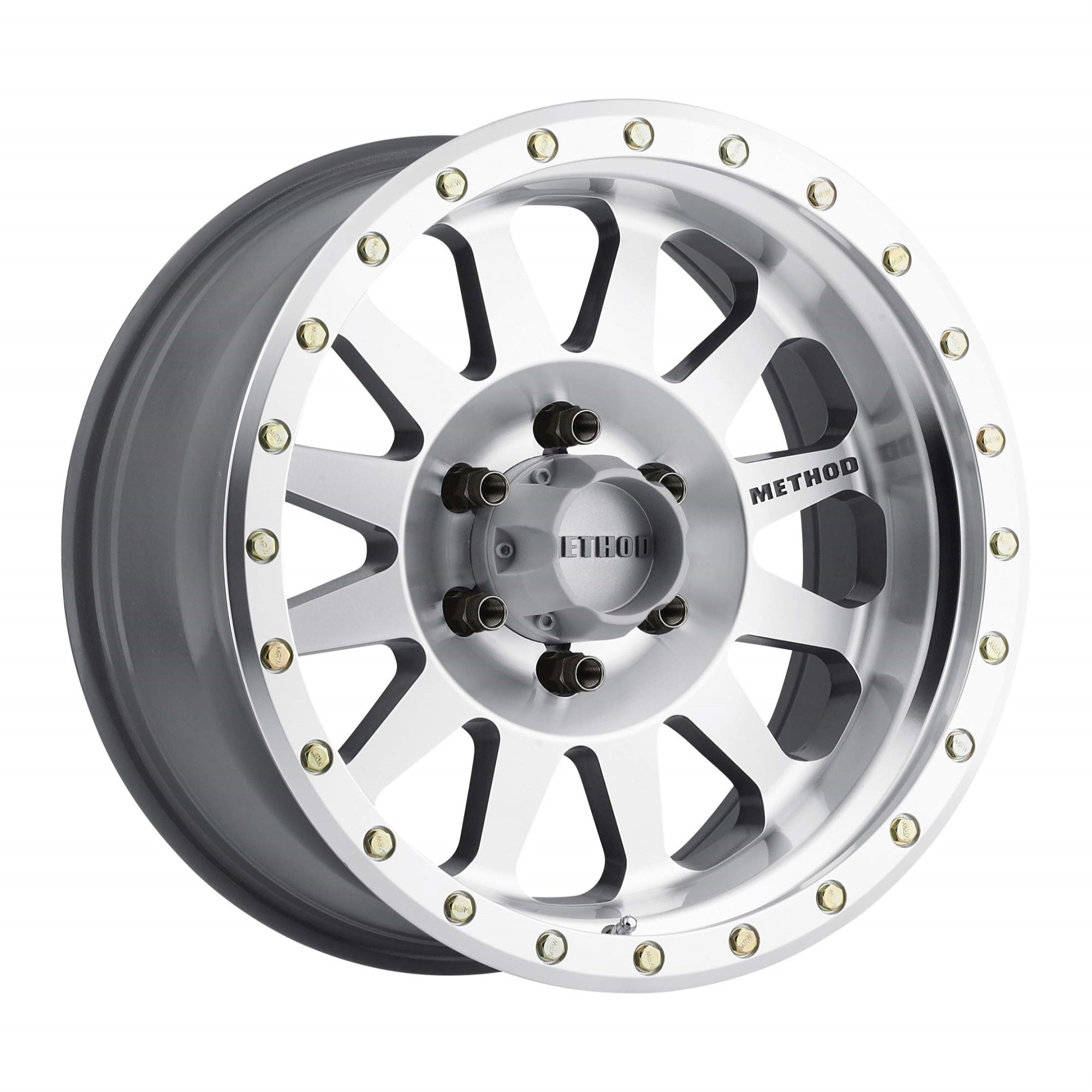 Method Race Wheels 304 Double Standard Machined/Clear Coat 17X8.5' 6X135', 0Mm Offset 4.75' Backspace, Mr30478516300