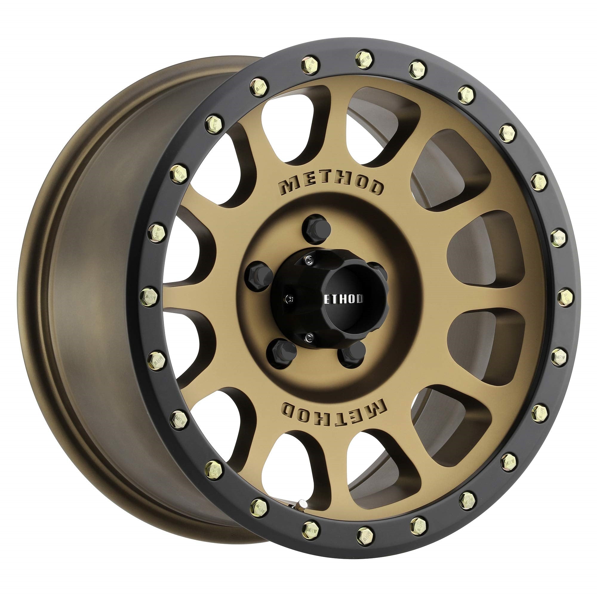 Method Race Wheels 305 Nv Method Bronze/Black Street Loc 17X8.5' 5X5', 0Mm Offset 4.75' Backspace, Mr30578550900