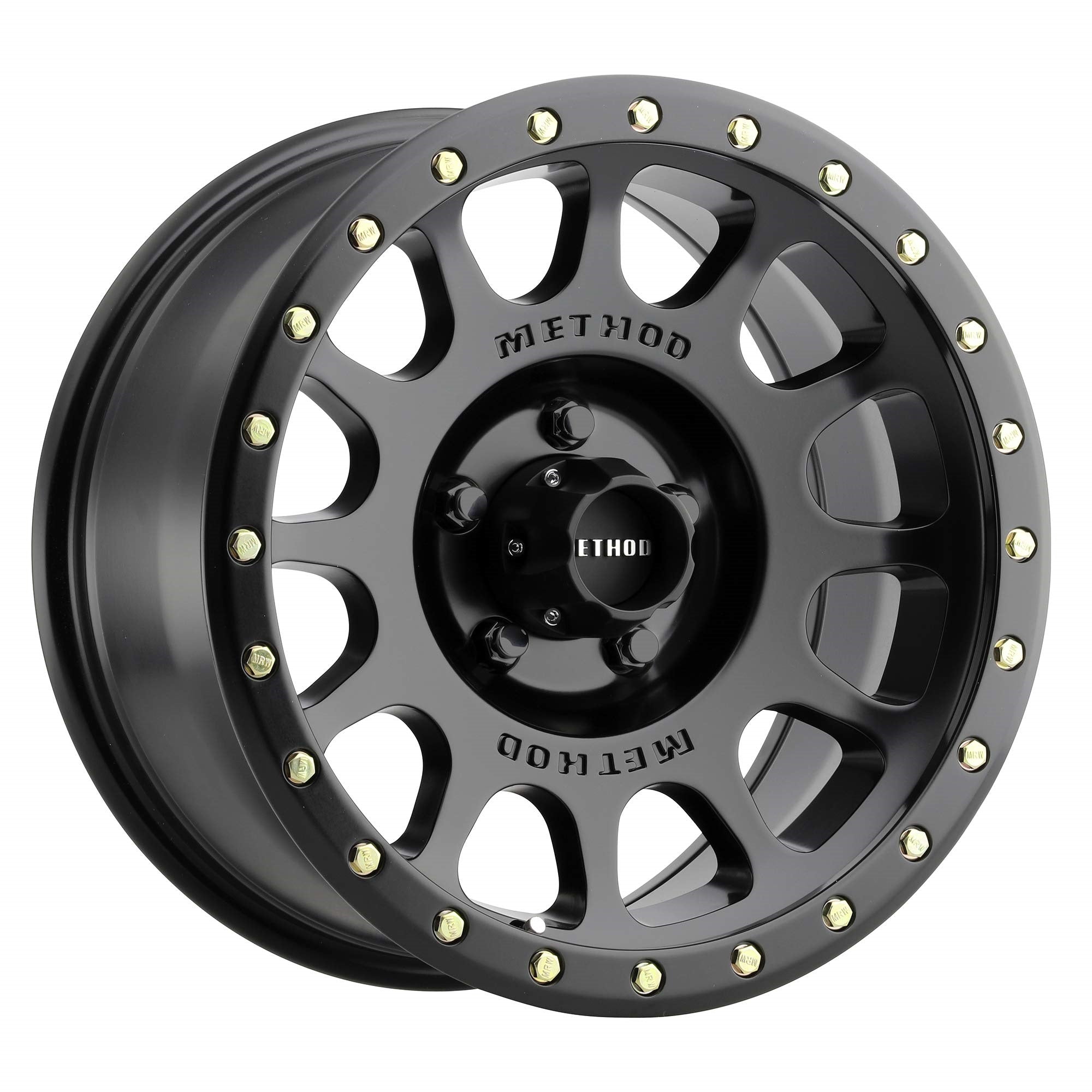 Method Race Wheels 305 Nv Matte Black 17X8.5' 5X5.5', 0Mm Offset 4.75' Backspace, Mr30578555500