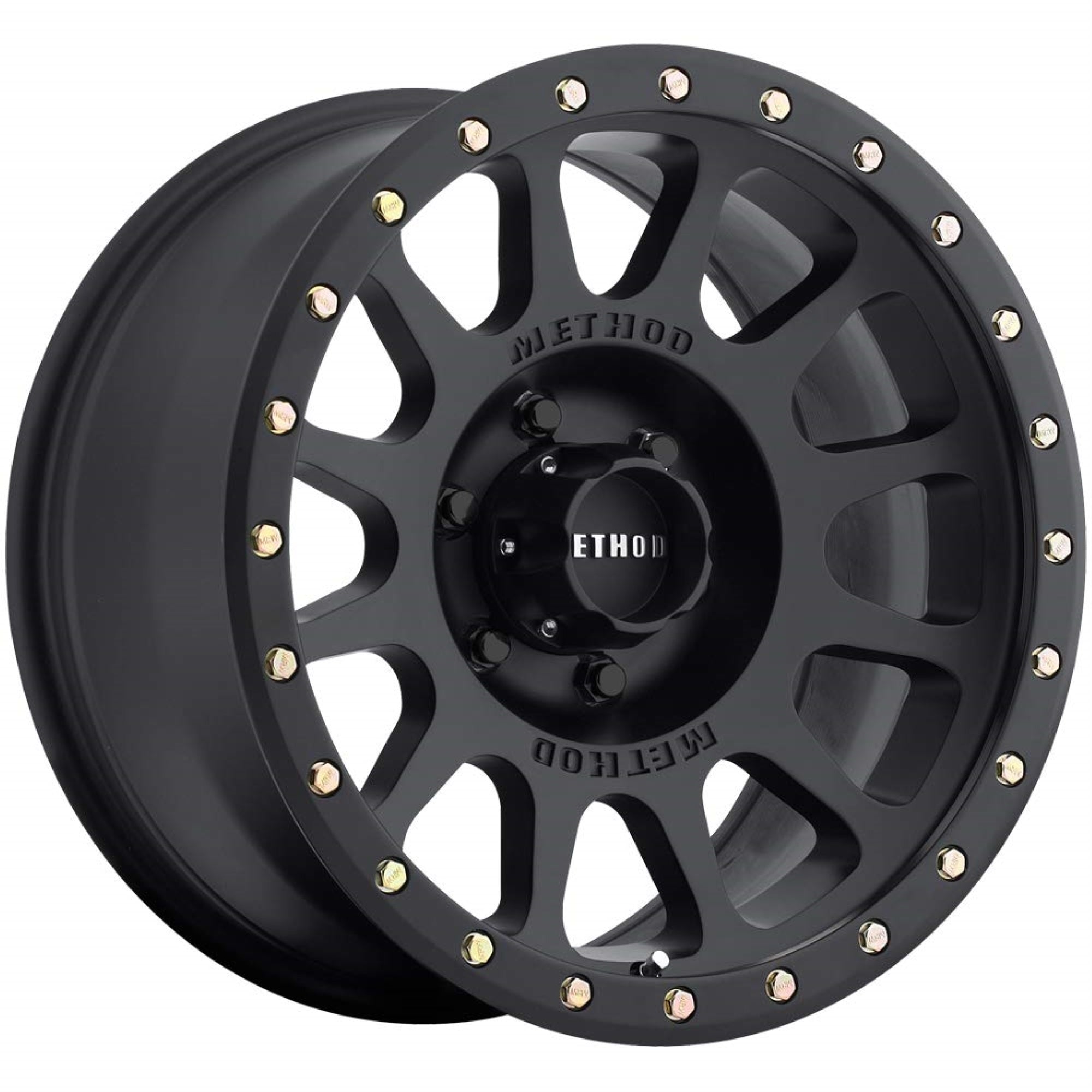 Method Race Wheels 305 Nv Black Wheel With Matte (17 X 8.5 Inches /6 X 120 Mm, 25 Mm Offset)