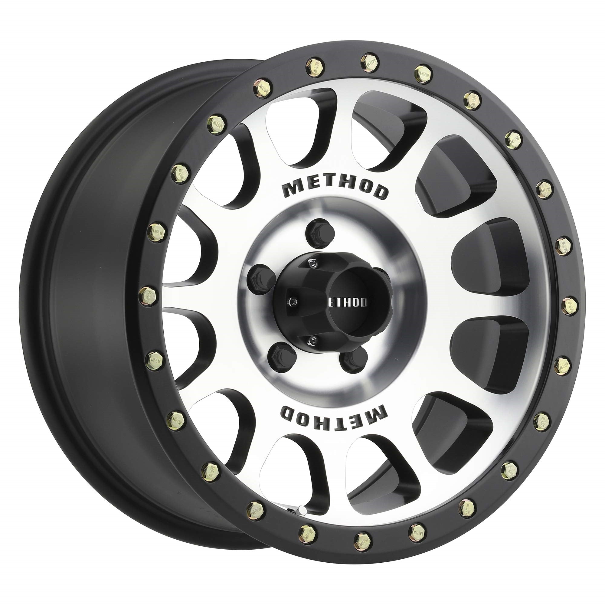 Method Race Wheels 305 Nv Machined/Black Street Loc 18X9' 5X150', 25Mm Offset 6' Backspace, Mr30589058325