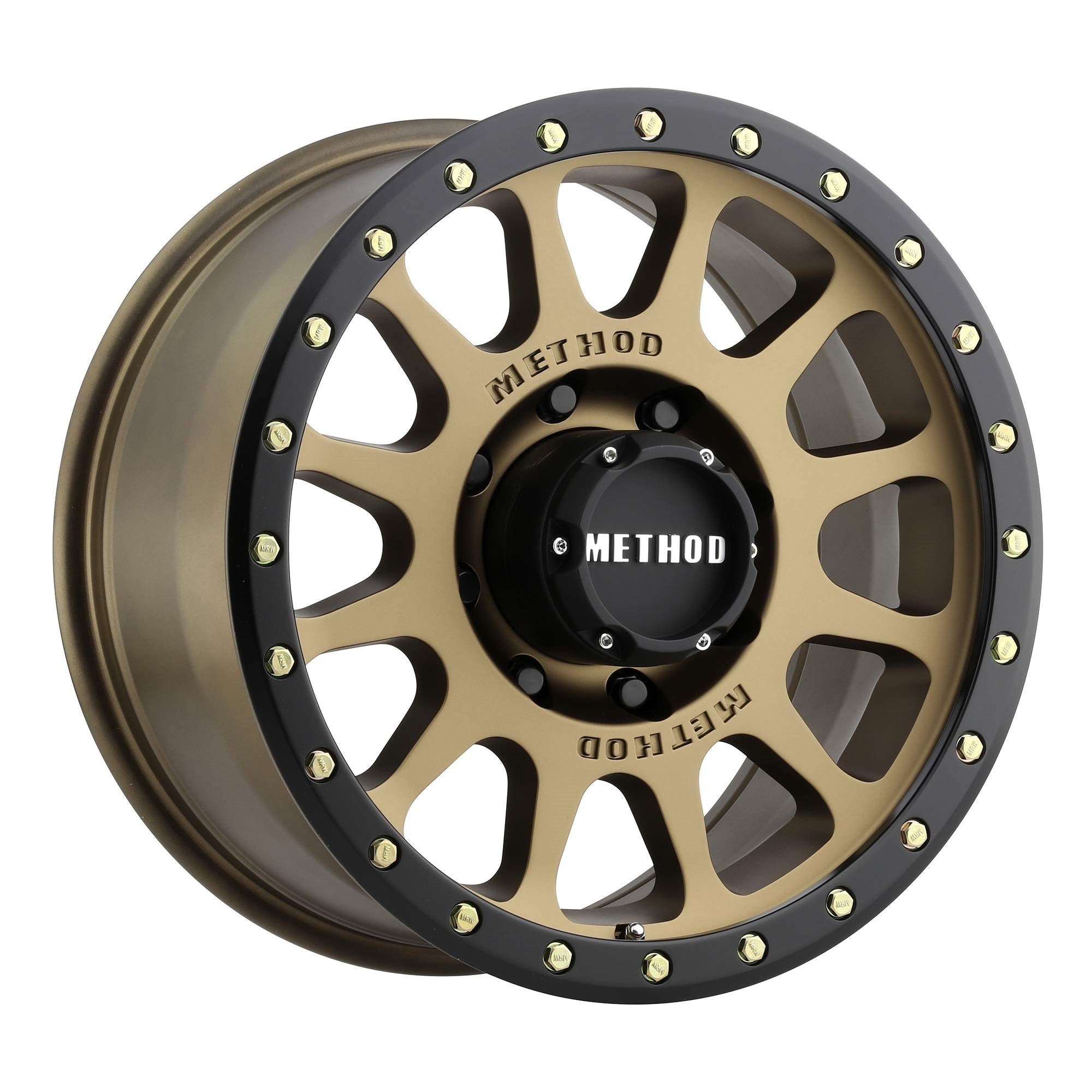 Method Race Wheels 305 Nv Hd Method Bronze/Black Street Loc 18X9' 8X6.5', 18Mm Offset 5.75' Backspace, Mr30589080918H