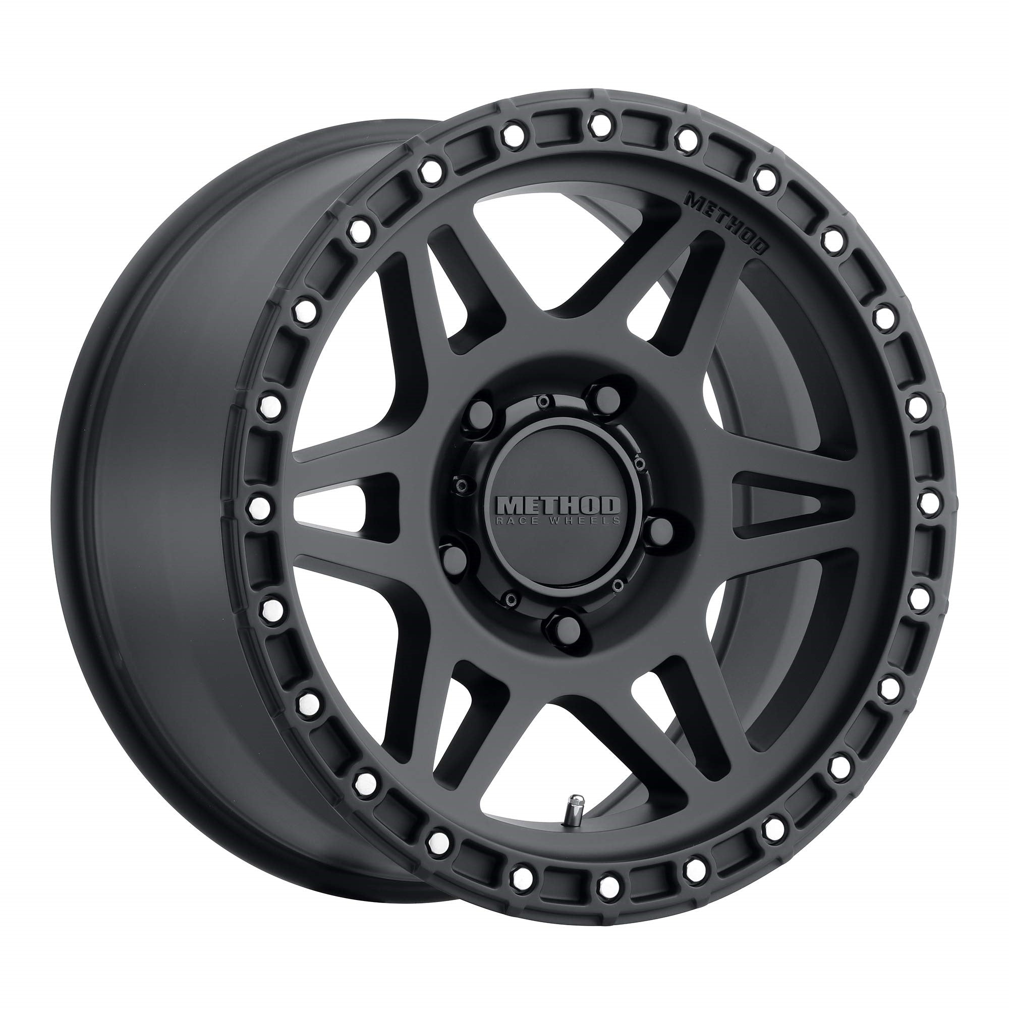 Method Race Wheels 312 Matte Black 17X9' 5X5', 12Mm Offset 4.5' Backspace, Mr31279050512N