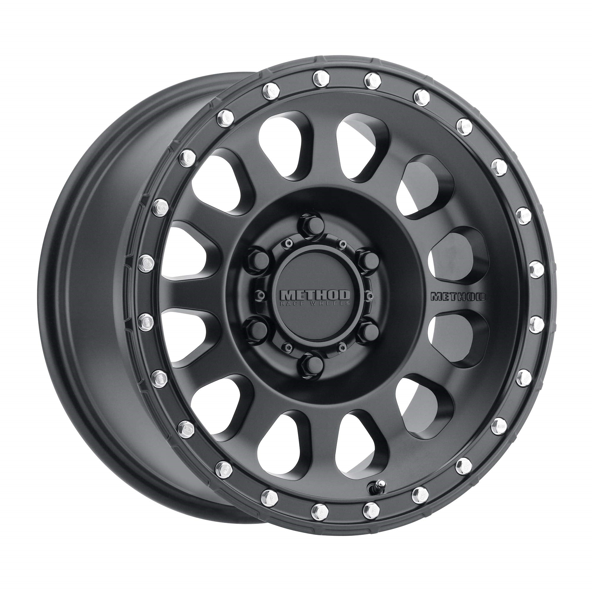 Method Race Wheels 315 Matte Black 16X8' 6X5.5', 0Mm Offset 4.5' Backspace, Mr31568060500