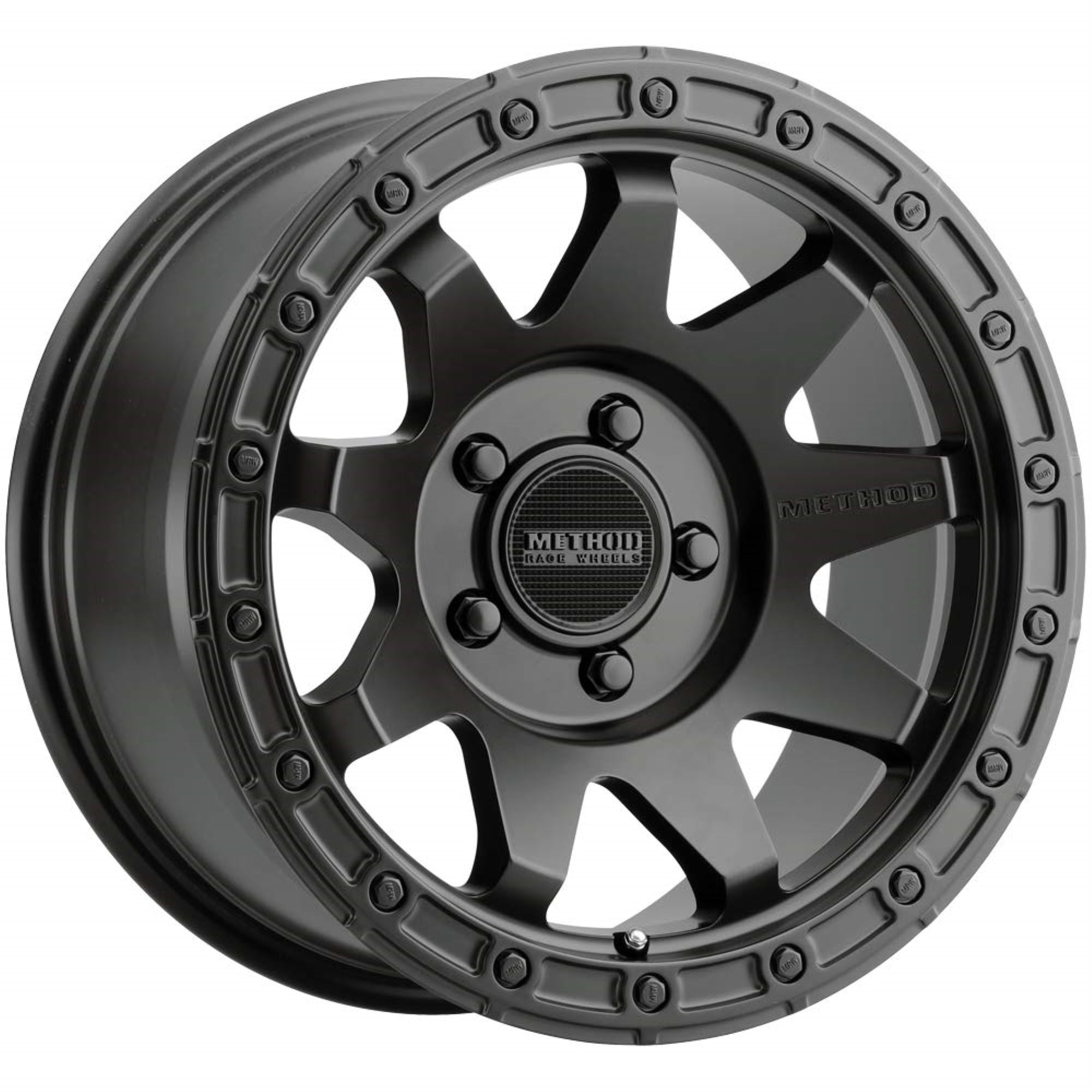 Method Race Wheels 317 Custom Wheel - 18X9, 18 Offset, 5X150 Bolt Pattern, 110.5Mm Hub - Matte Black Rim