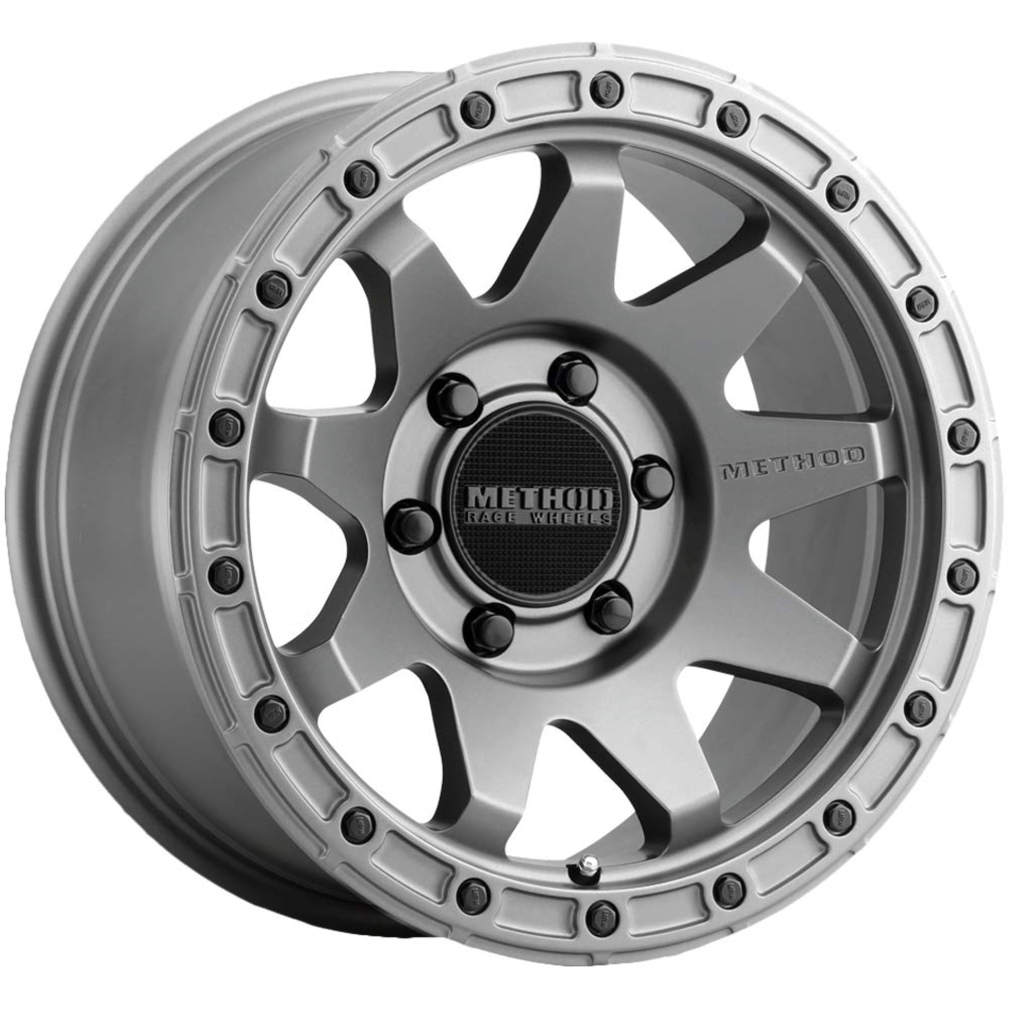 Method Race Wheels 317 Custom Wheel - 18X9, 18 Offset, 6X139.7 Bolt Pattern, 106.25Mm Hub - Gloss Titanium Rim