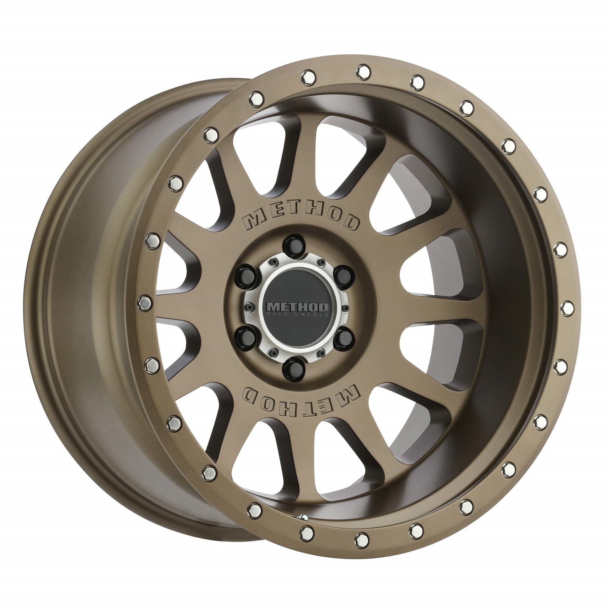 Method Race Wheels 605 Nv Method Bronze 20X10' 6X5.5', 24Mm Offset 4.55' Backspace, Mr60521060924N