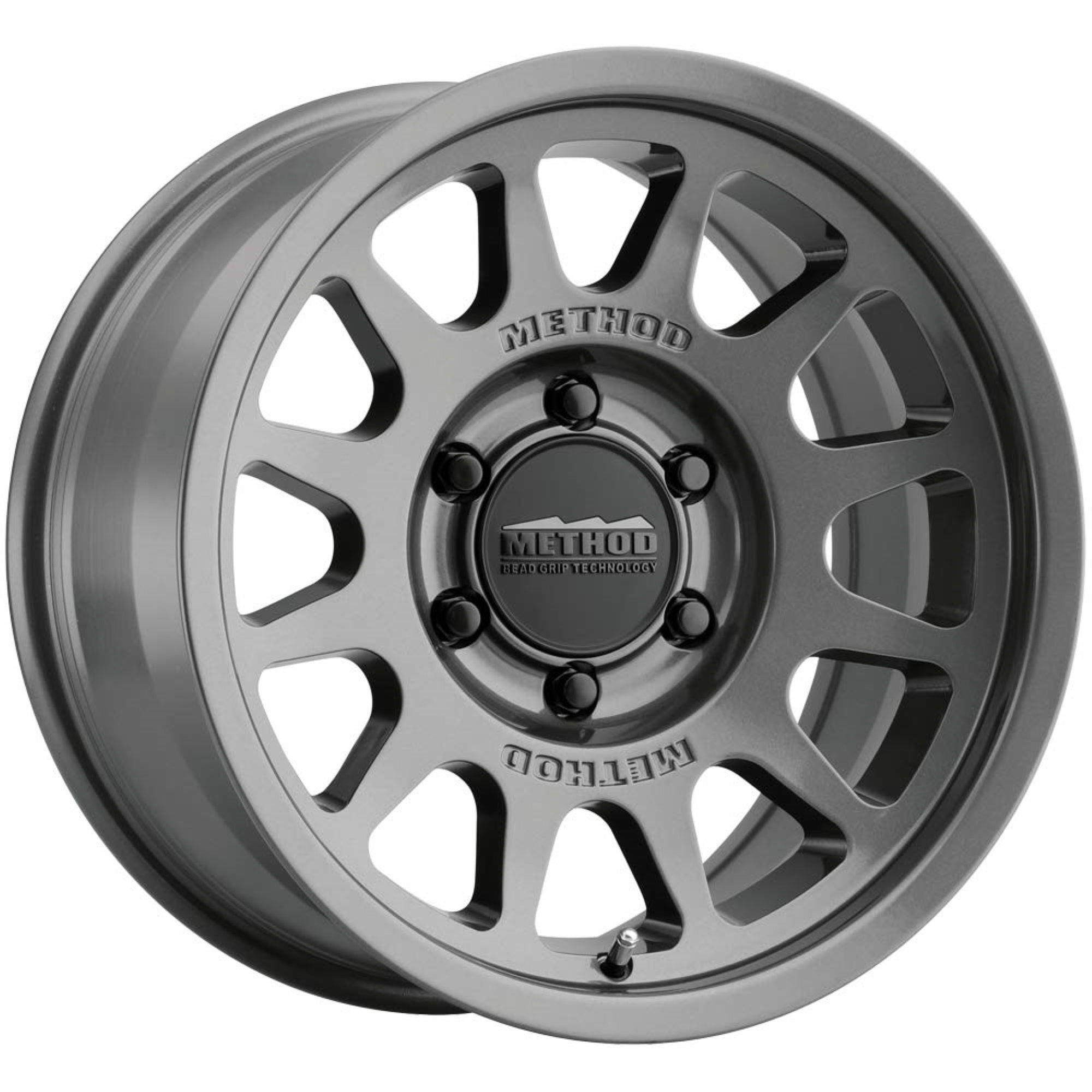 Method Race Wheels 703 Titanium Wheel With Gloss (17 X 8.5 Inches /6 X 135 Mm, 0 Mm Offset)