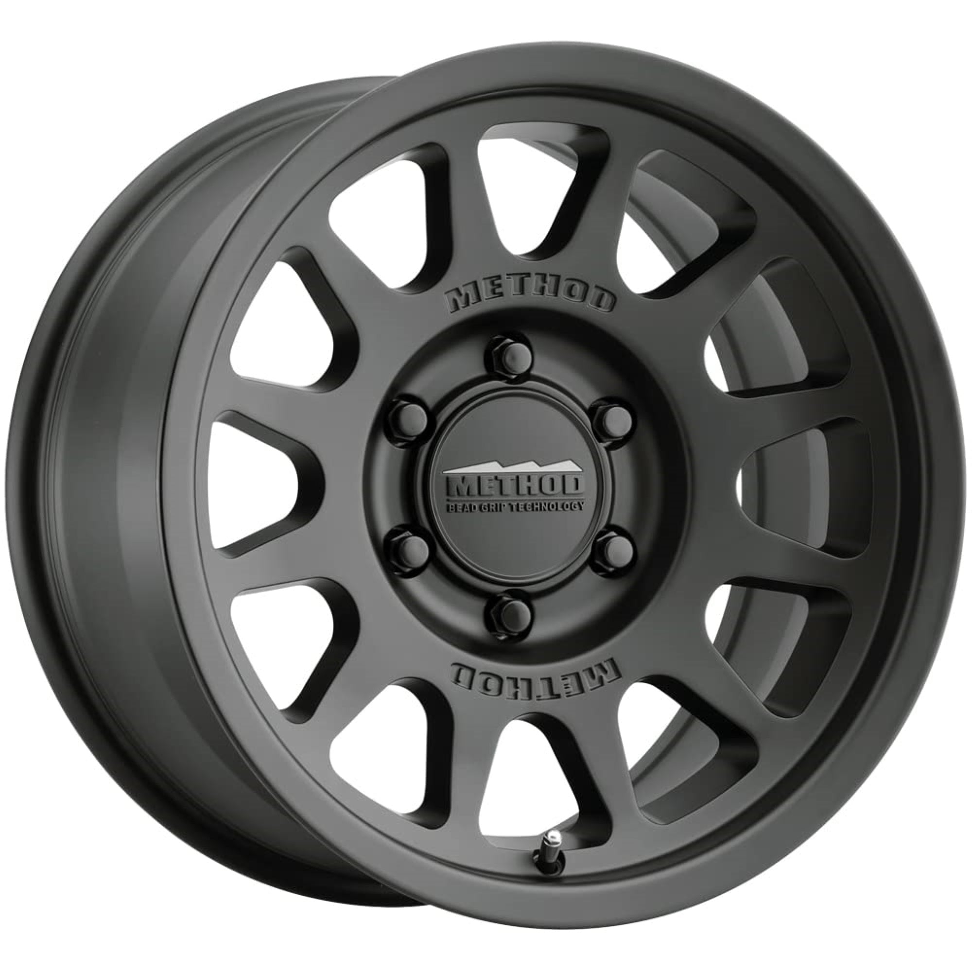 Method Race Wheels 703 Black Wheel With Matte (17 X 9. Inches /6 X 5 Mm, -12 Mm Offset)
