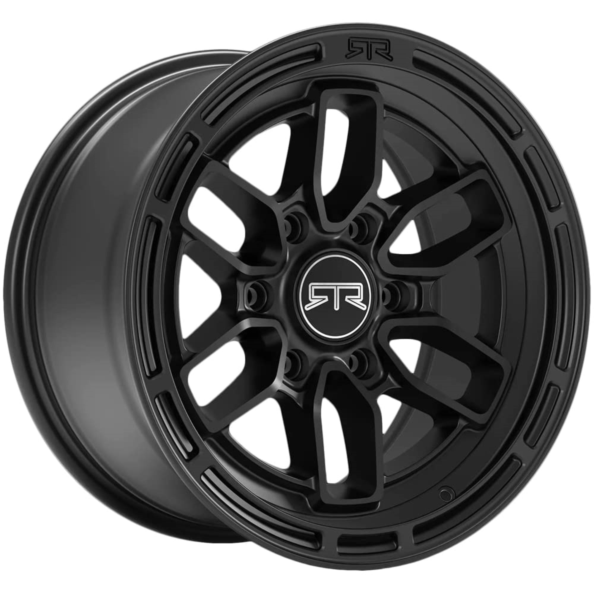Rtr Evo 6 Bronco/Ranger Satin Black Wheel With Aluminum (17 X 9. Inches /6 X, 0 Mm Offset)