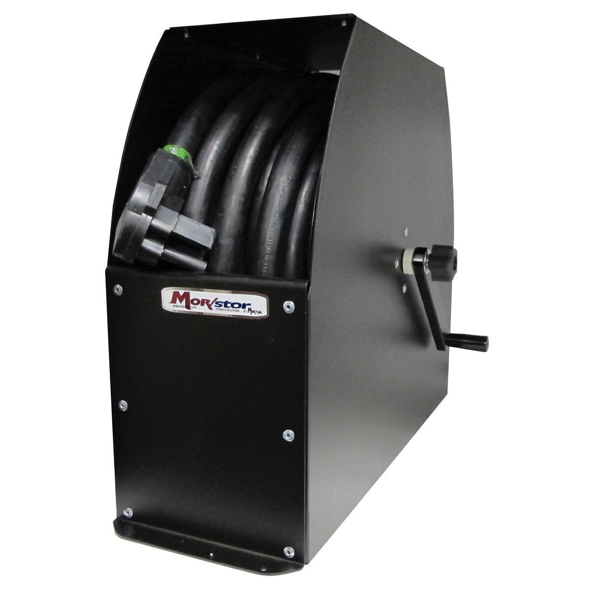 Morryde Reel56-001H Easy Reel Cord Spooler - Tall,Black