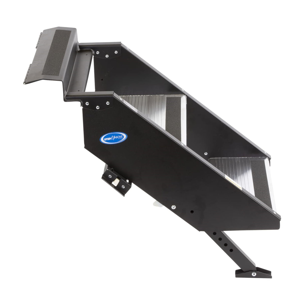 Morryde Stp-202 Stepabove Fold-Up Rv Entry Step - 2-Step (9' Step Rise), Fits 26' To 28' Door Width