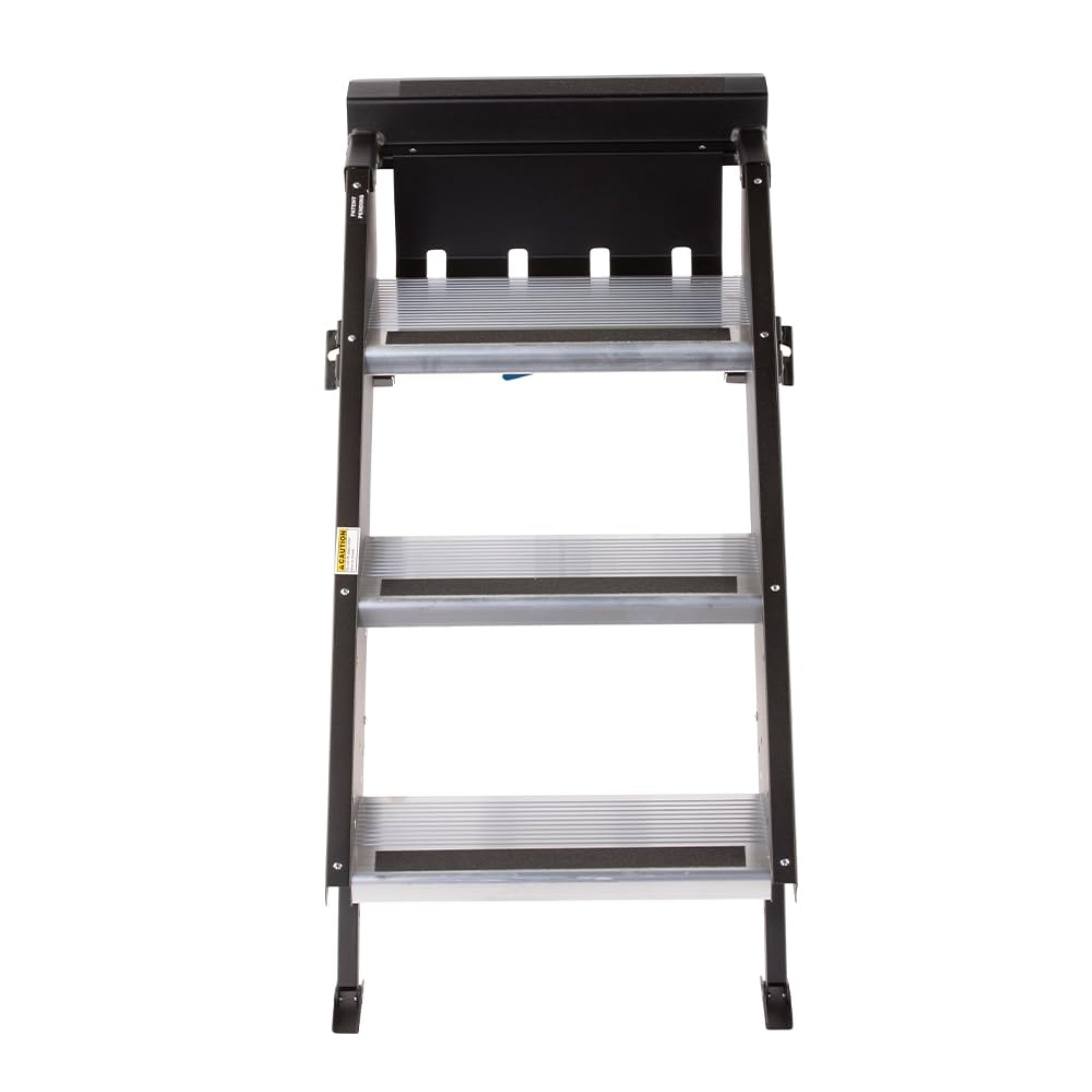 Morryde Stp-207 Stepabove Fold-Up Rv Entry Step - 3-Step (9' Step Rise), Fits 26' To 28' Door Width