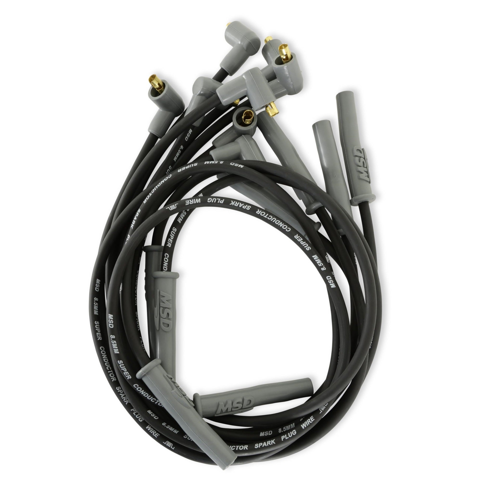 Msd 31373 Super Conductor Spark Plug Wire Set Socket