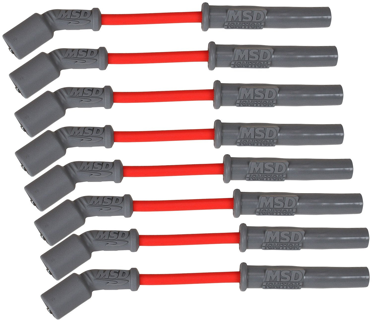 9708 Corvette/Camaro Gm Ls1 Super Conductor  Plug Wire Set Red Jacke