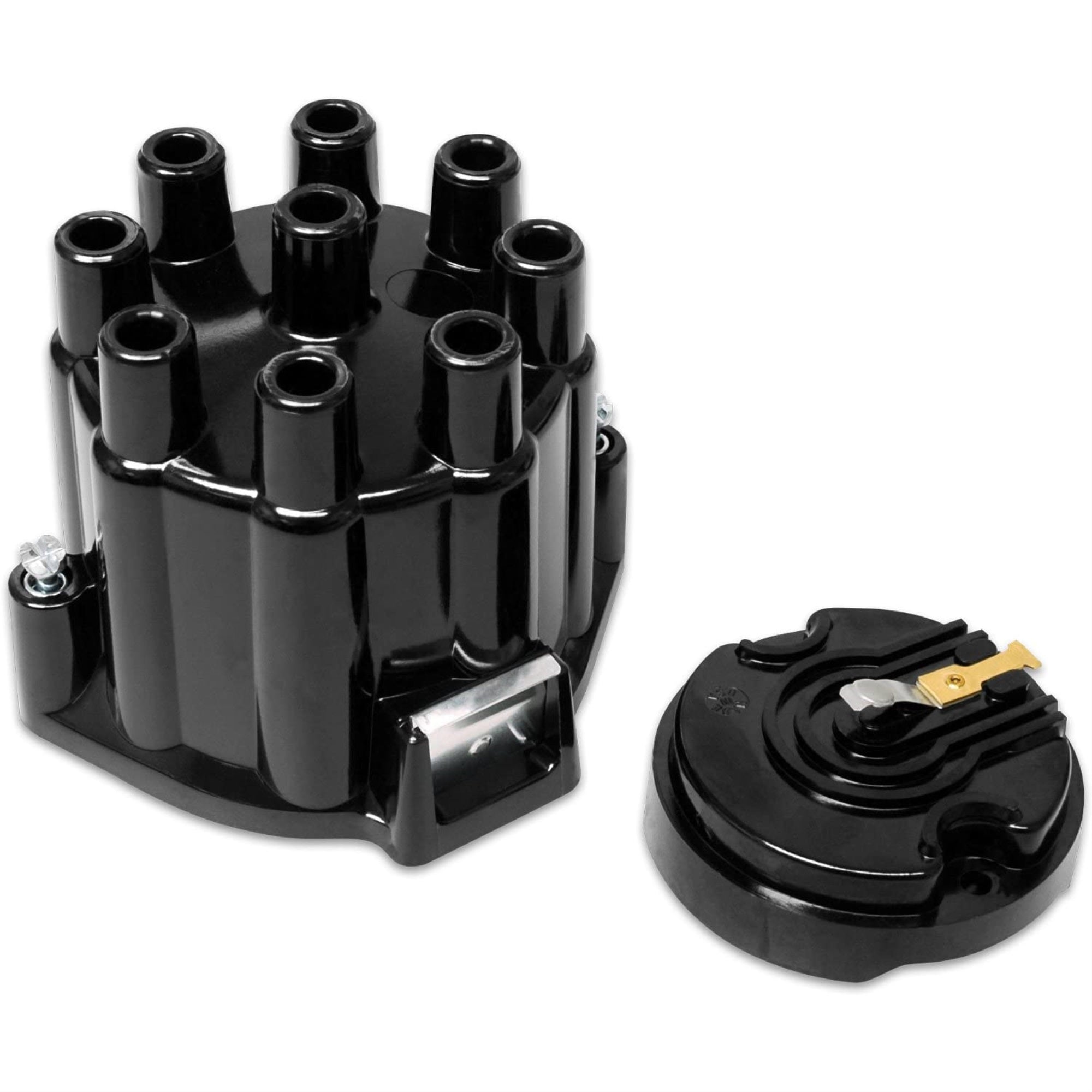 Msd Street Fire 5500 Cap And Rotor Kit, Socket Terminals, Black