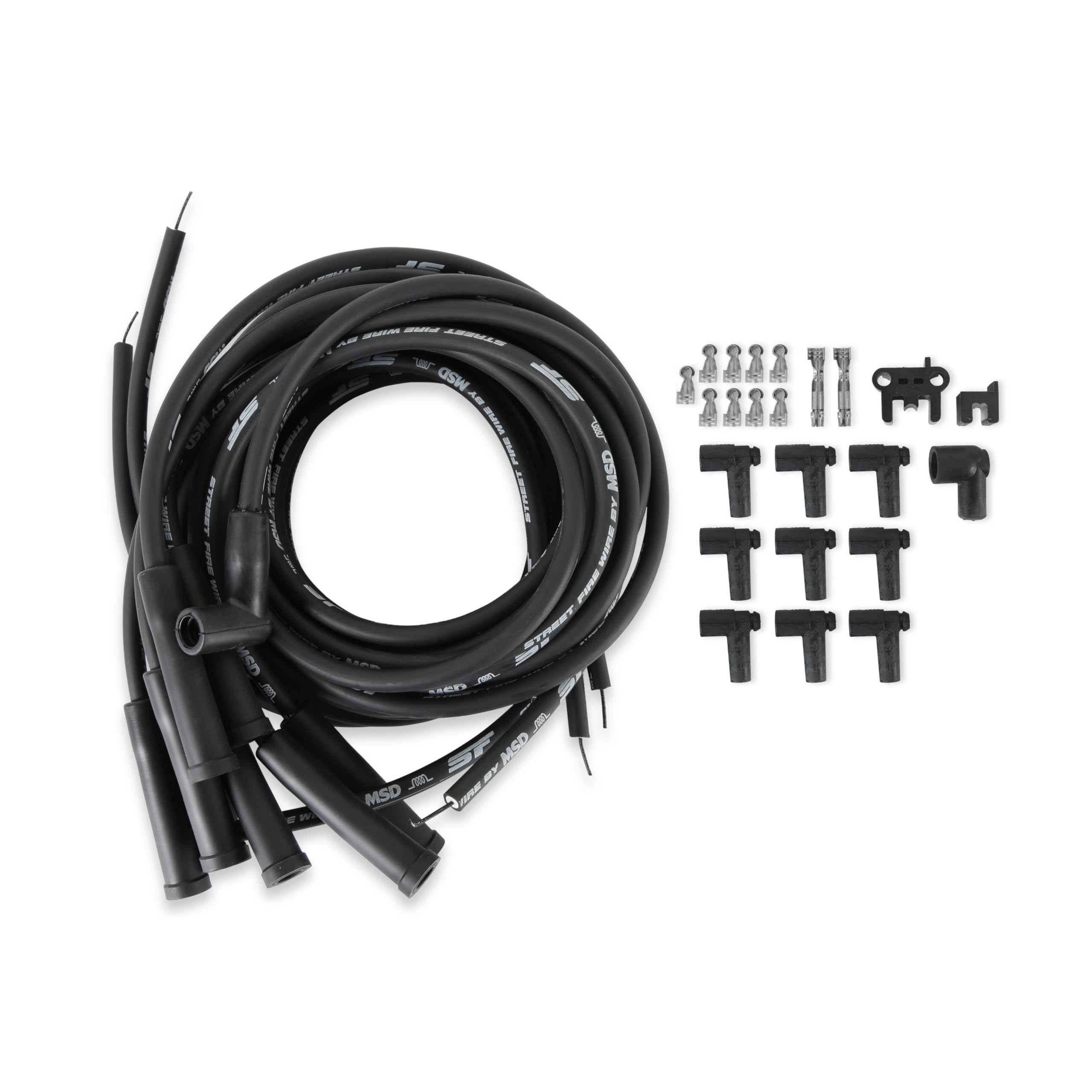 Street Fire Wire Set Multiangle Plug Hei Universal Blac
