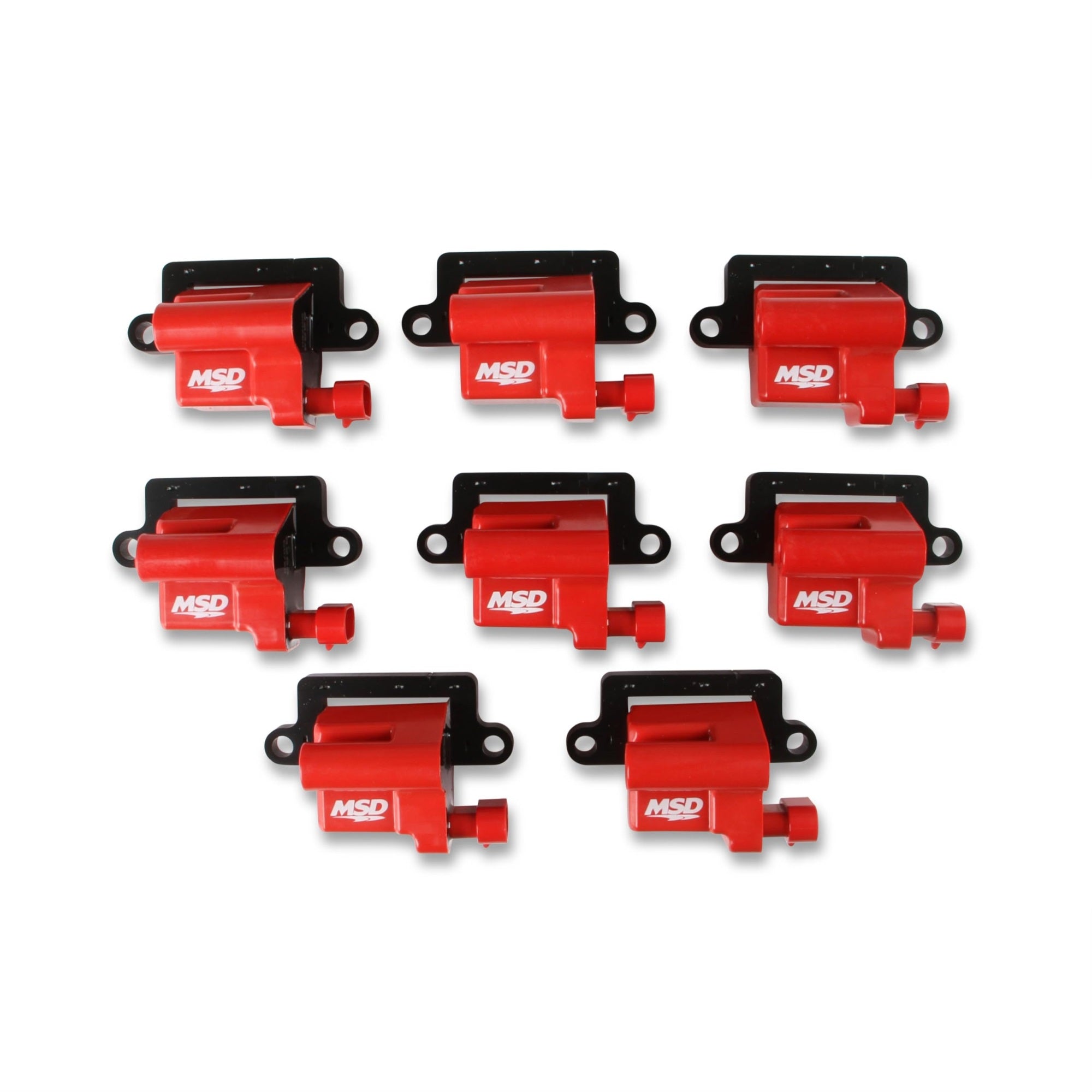Msd 82648 Ignition Coil Blaster Ls Series, Red, 8-Pack