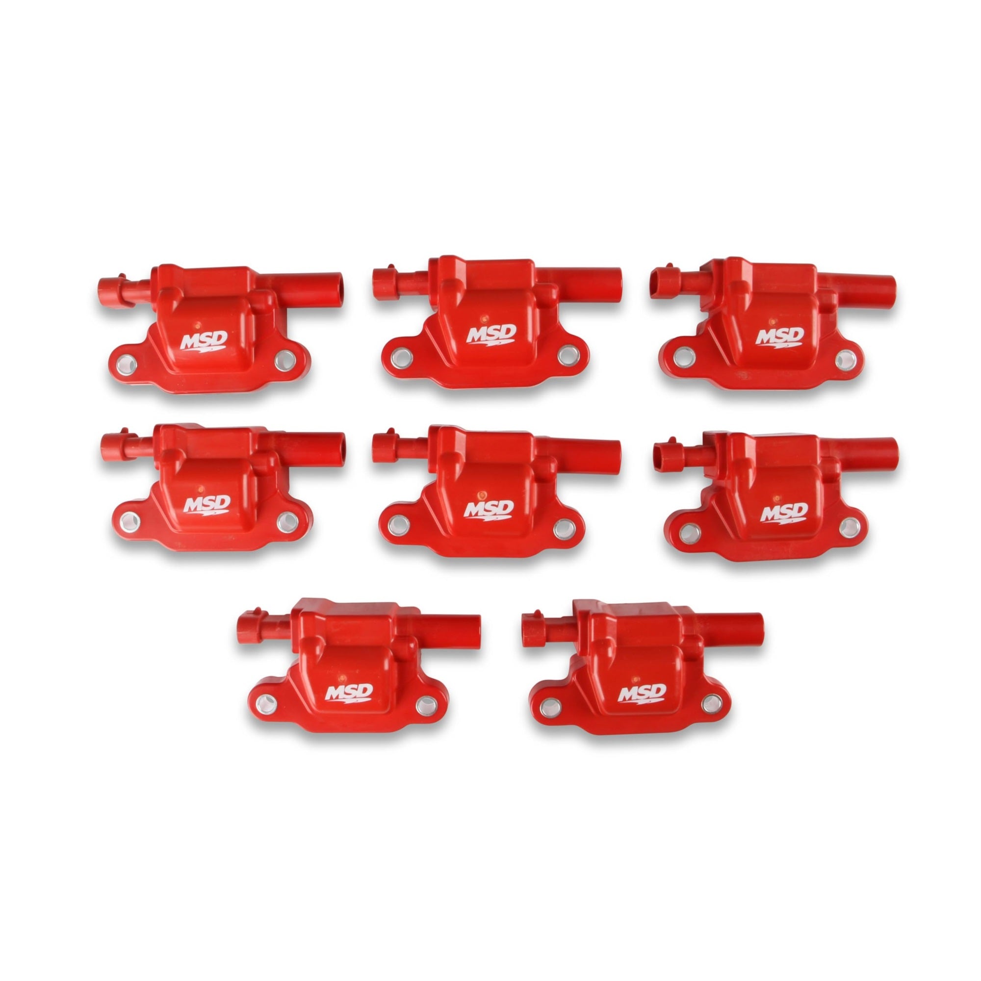MSD 82658 Ignition Coils Blaster LS Series, Red, 8-Pack