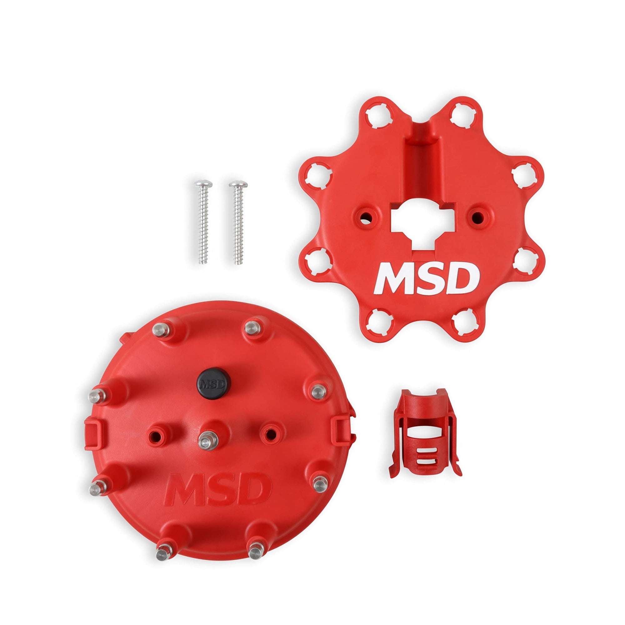 Msd 8408 Distributor Cap Red