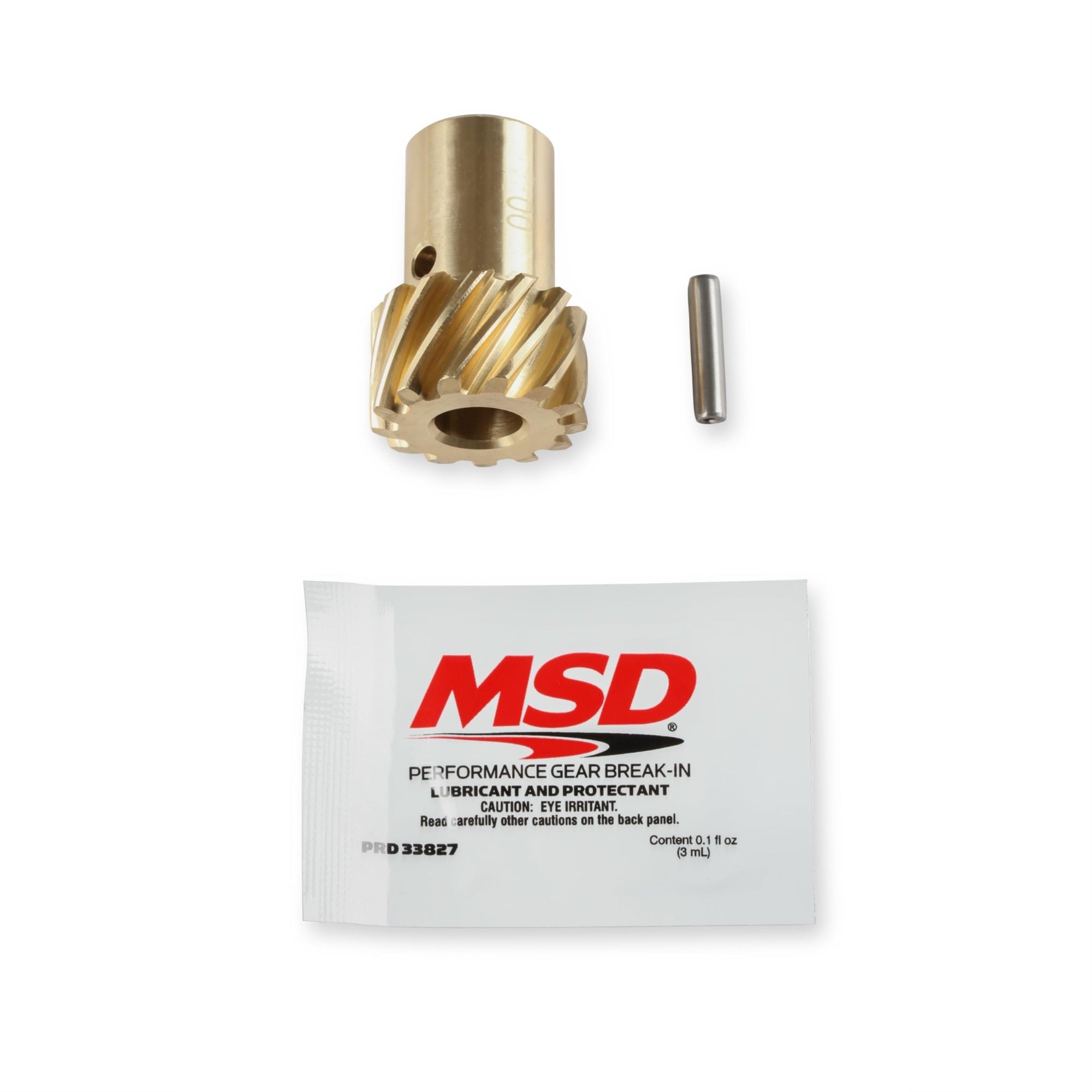 Msd 8471 Bronze Distributor Gear.500 In.Id