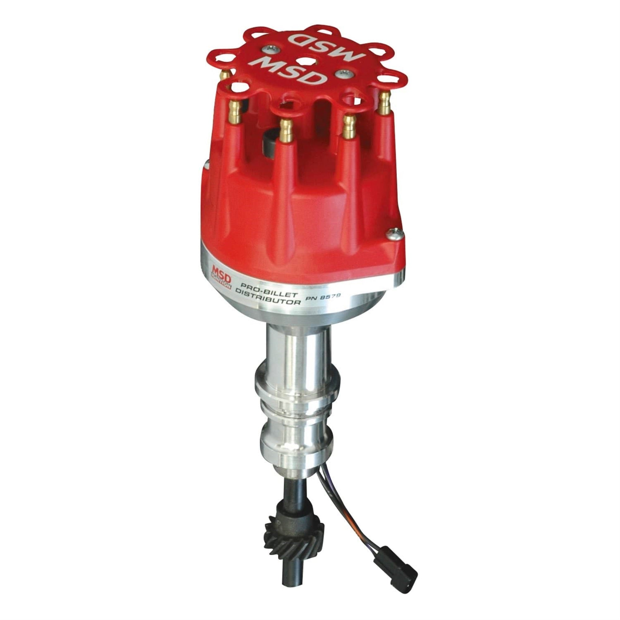 Msd 8579 Small Diameter Pro-Billet Distributor, Iron Gear