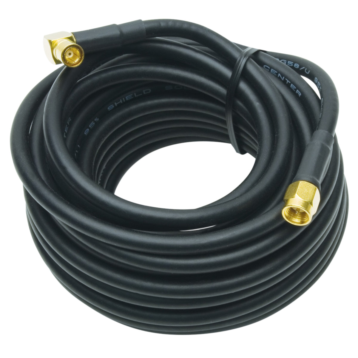 Mobilespec 21-Foot Satellite Radio Antenna Cable With Gold Plated Connectors Mssatcable - Universal Design Xm Radio Cable
