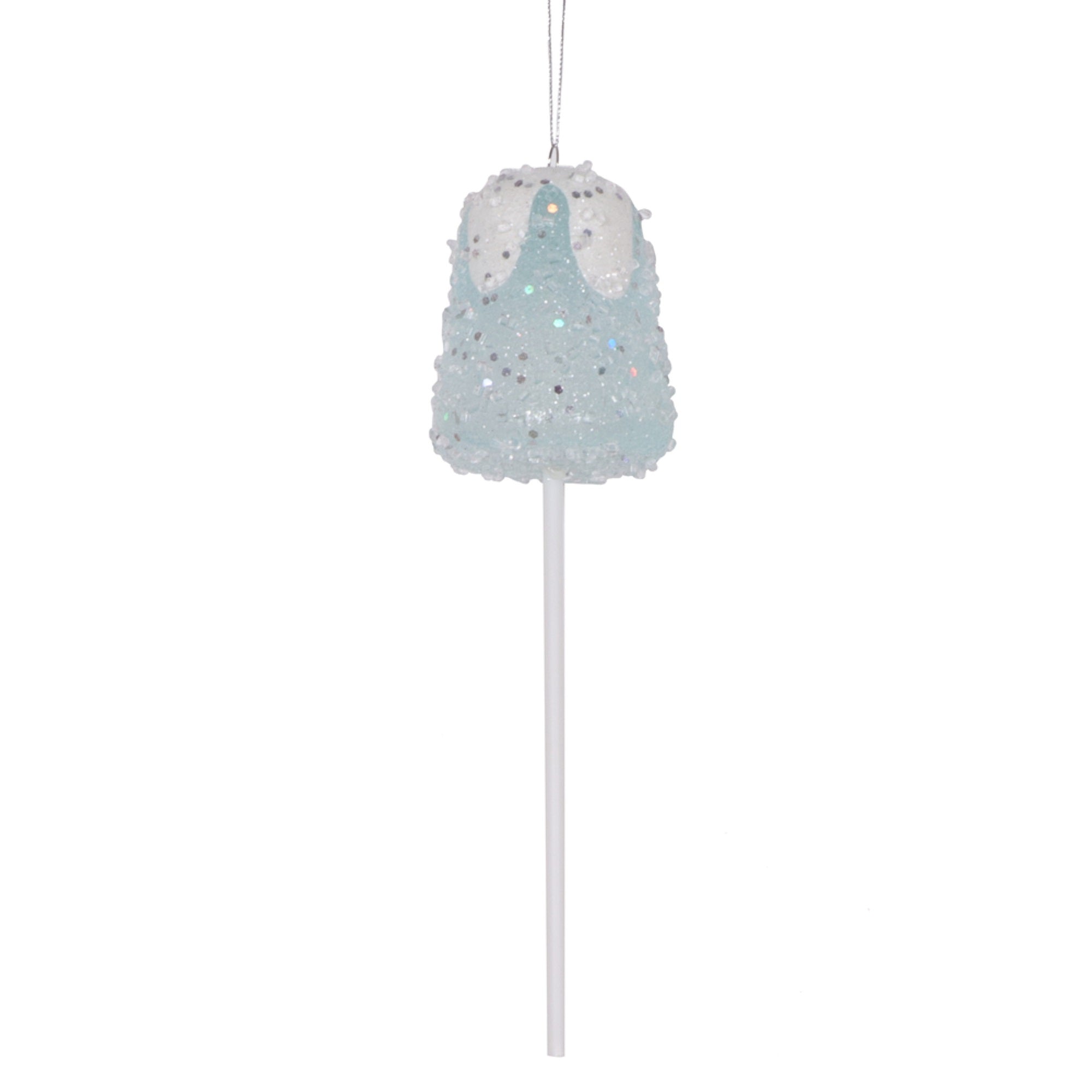 Vickerman 10” Blue Gumdrop Lollipop Ornament 3 per bag.