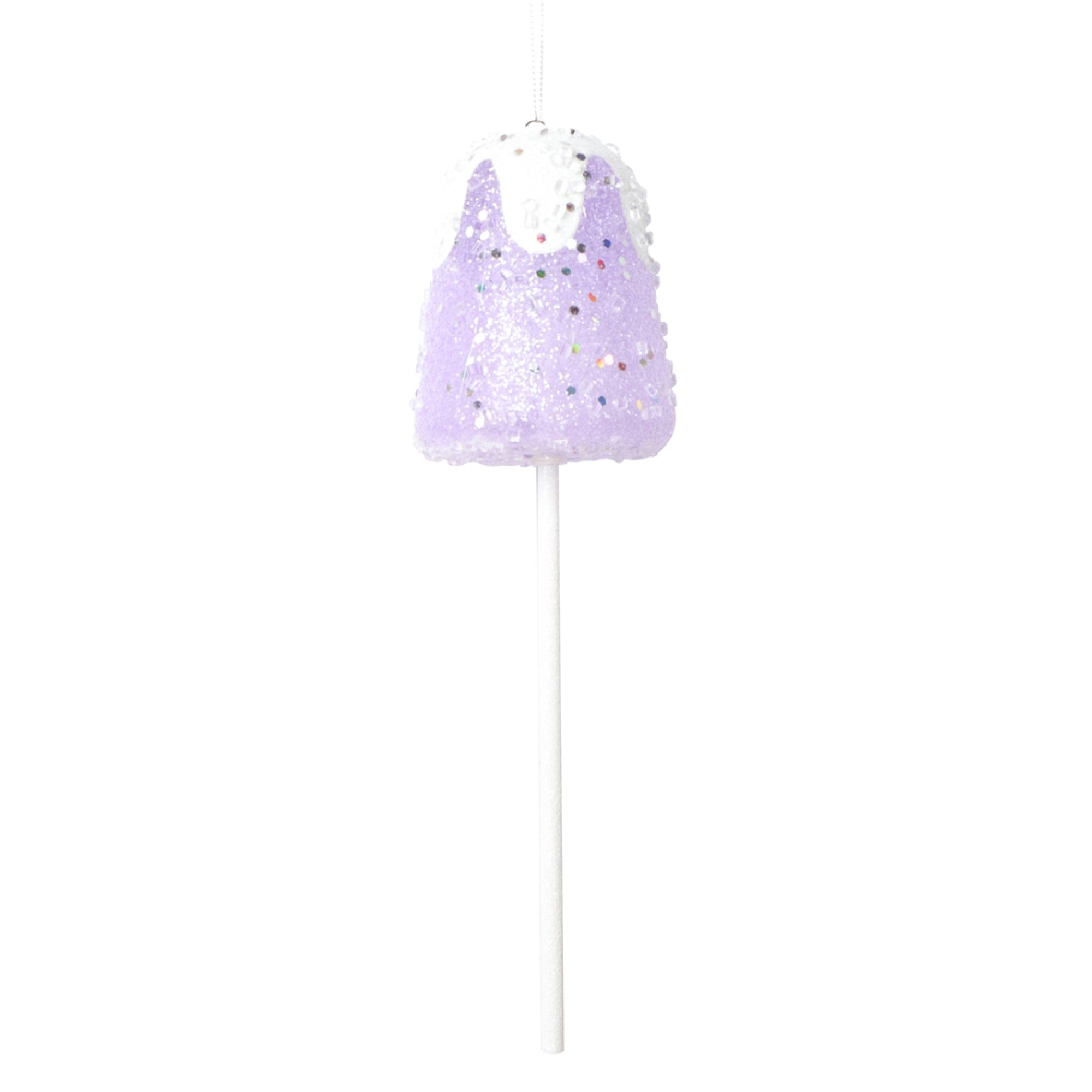 Vickerman 10” Purple Gumdrop Lollipop Ornament 3 per bag.