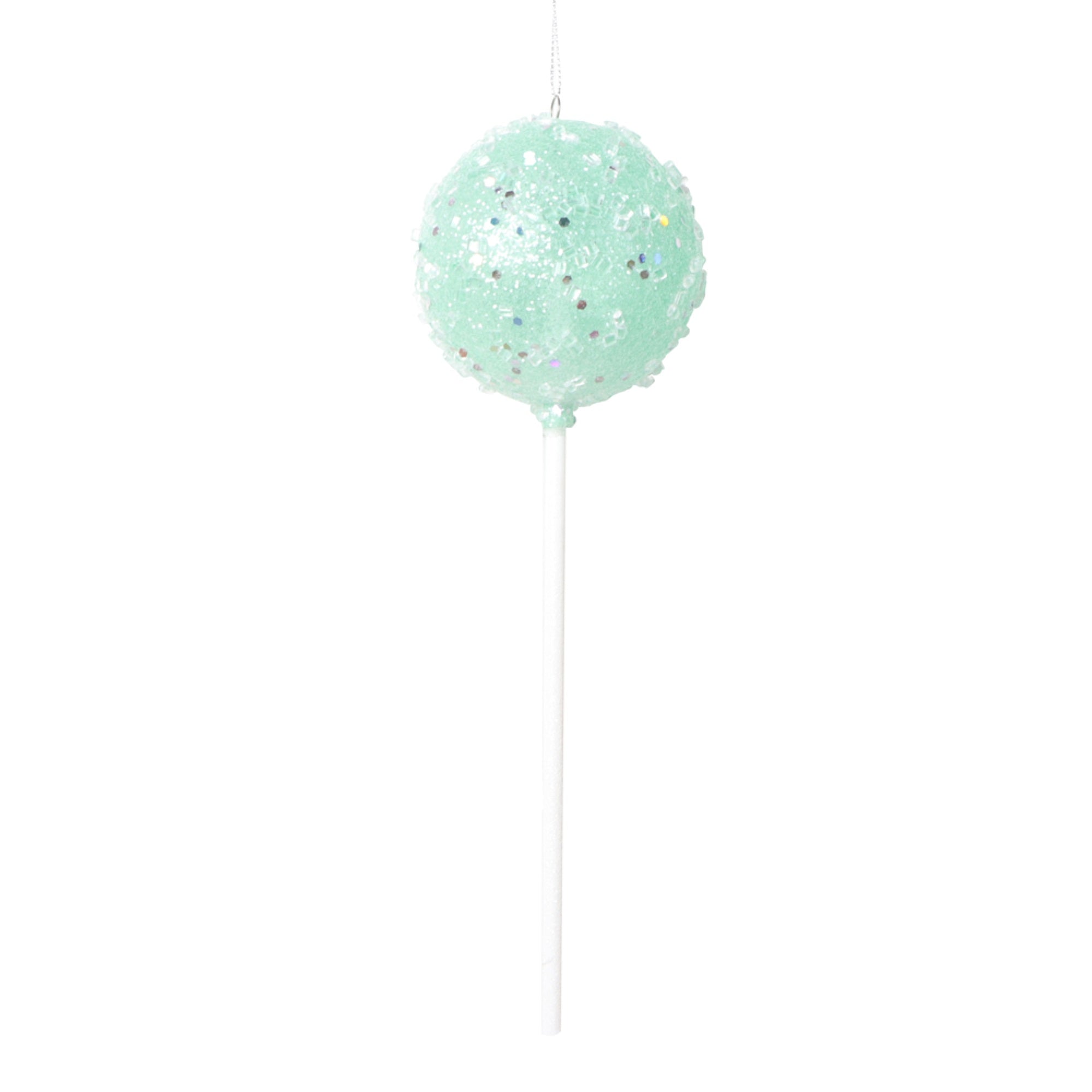 Vickerman 10” Green Round Lollipop Ornament 3 per bag.