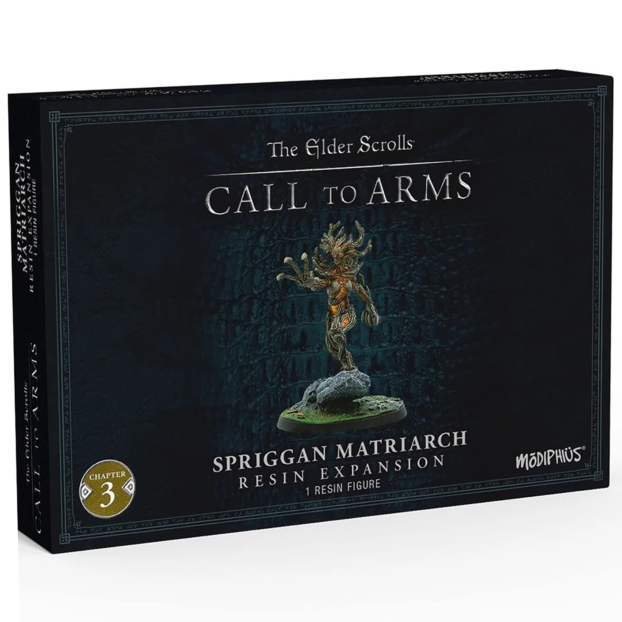 Modiphius Entertainment The Elder Scrolls: Call To Arms - Spriggan Matriarch Expansion - 1 Unpainted Resin Miniature & Base, Roleplaying Game, Chapter 3 Figure, 32Mm Scale, Rpg