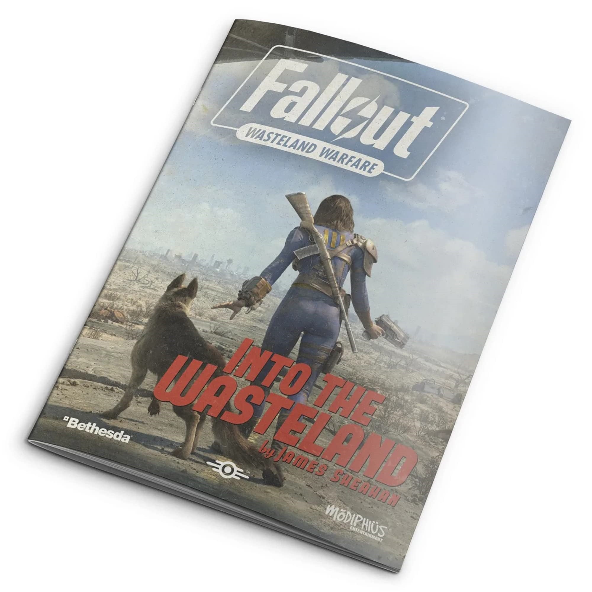 Fallout Wasteland Warfare: Into The Wasteland Expansion - Includes 24 Page Rpg Booklet, 113 New Cards, Creates New Areas/Rules/Threats & More, Roleplaying Game