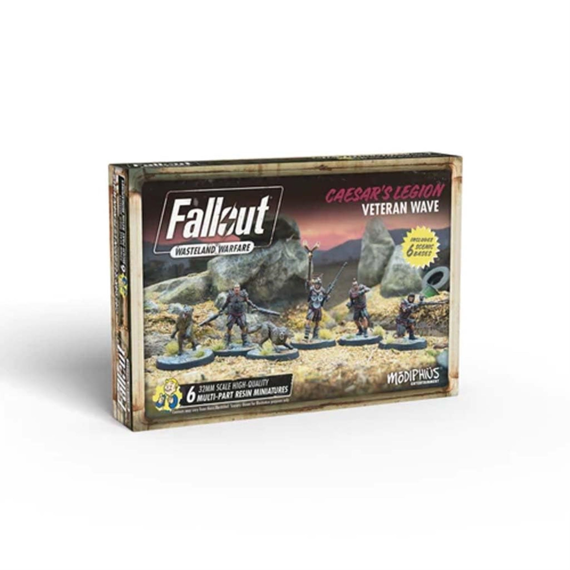 Modiphius Fallout - Wasteland Warfare - Caesar'S Legion Veteran Wave,Multicolor