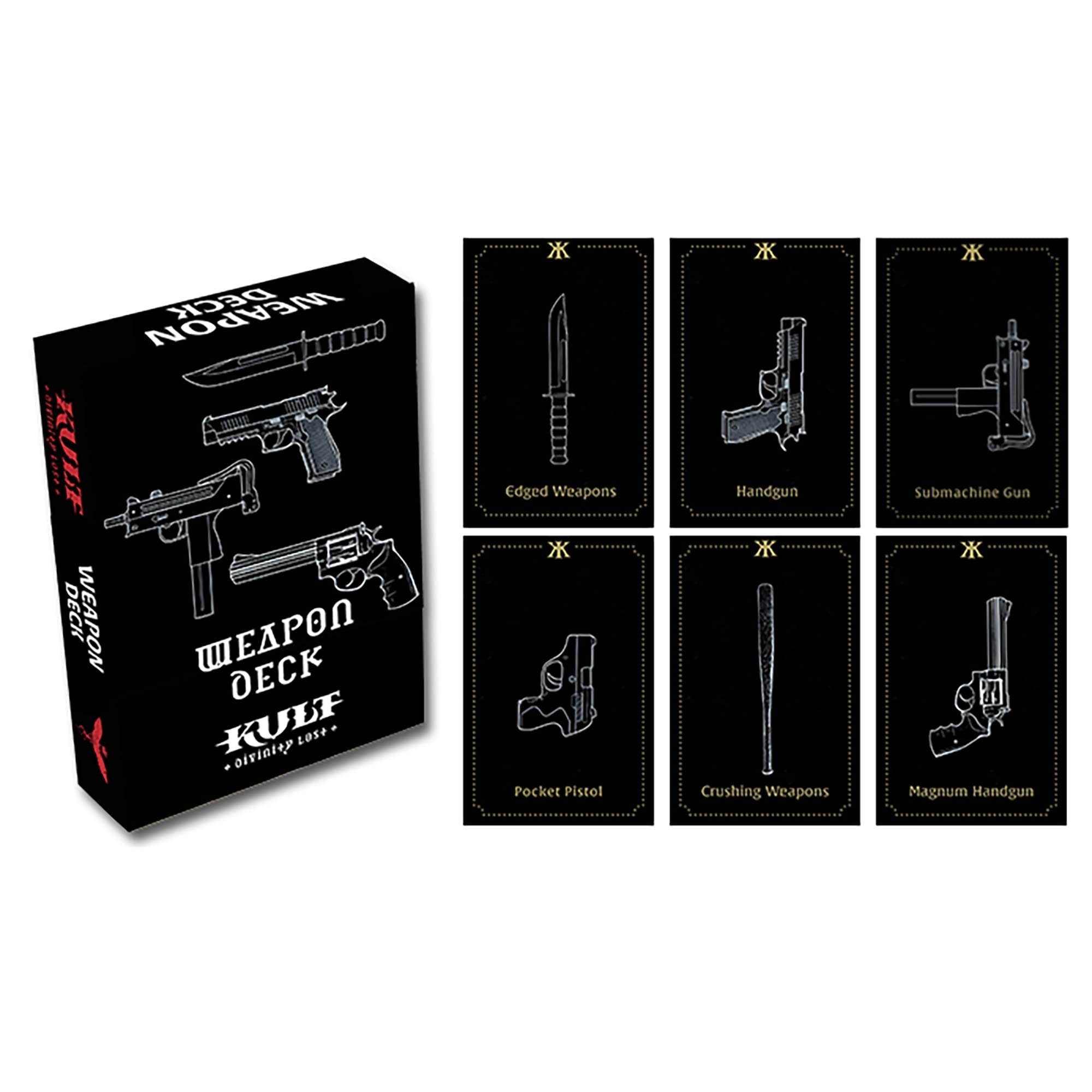Impressions Kult: Weapon Deck - Expansion Card Deck, RPG (MUH052421)