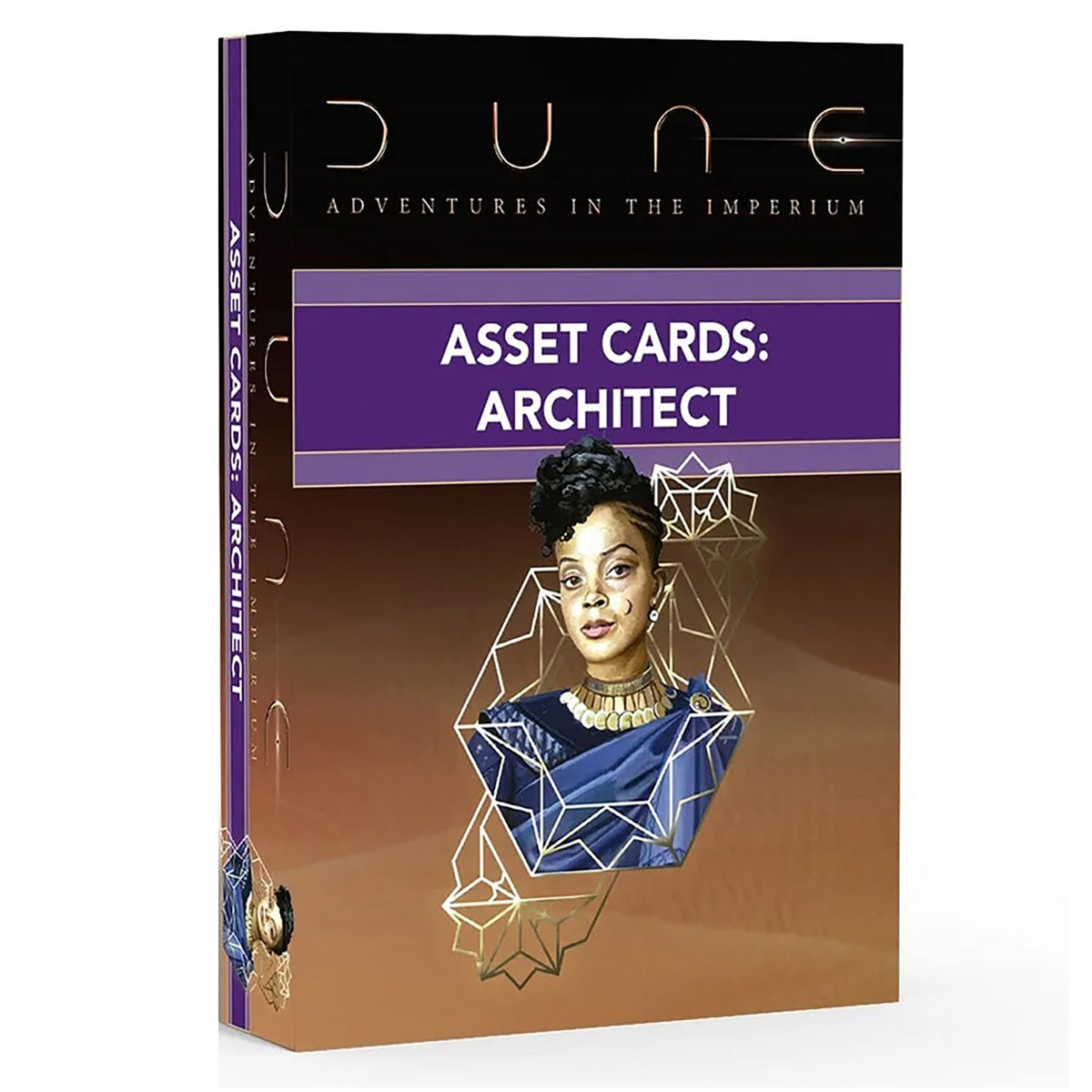 Dune: Asset Cards - Architect Expansion Deck - Dune Adventures In The Imperium, 56 Cards Rpg Expansion, Accessory Pack, Each Card Details An Individual Asset, Role-Playing Game